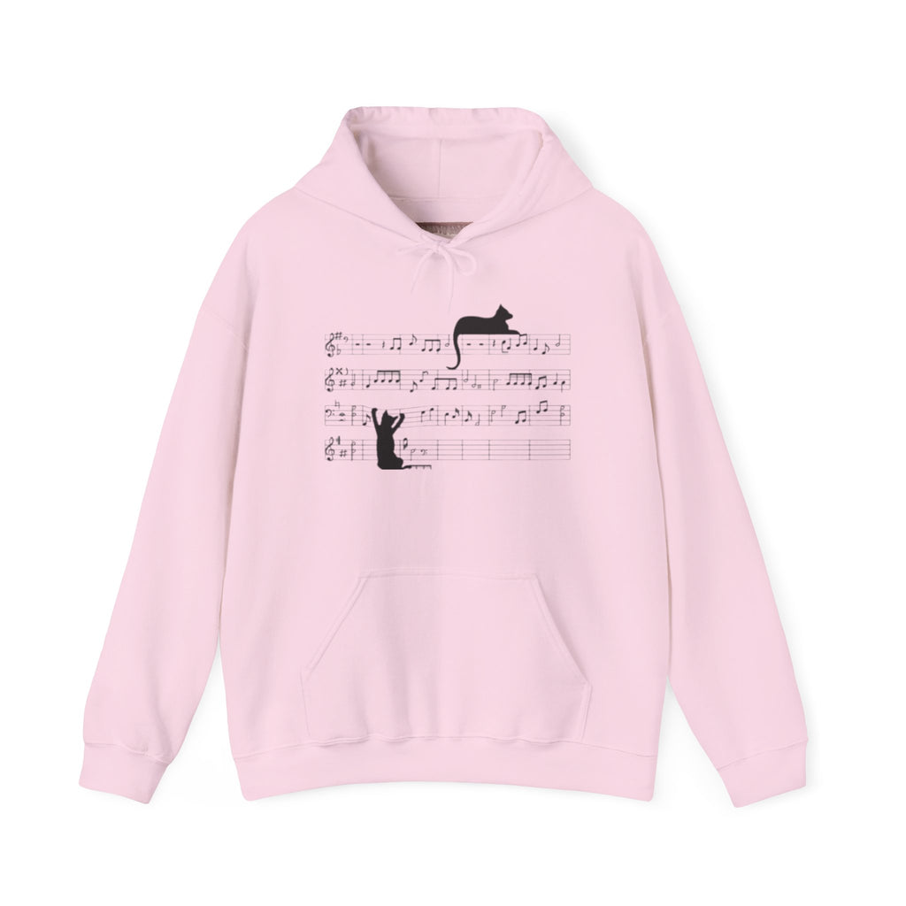 music notes hoodie