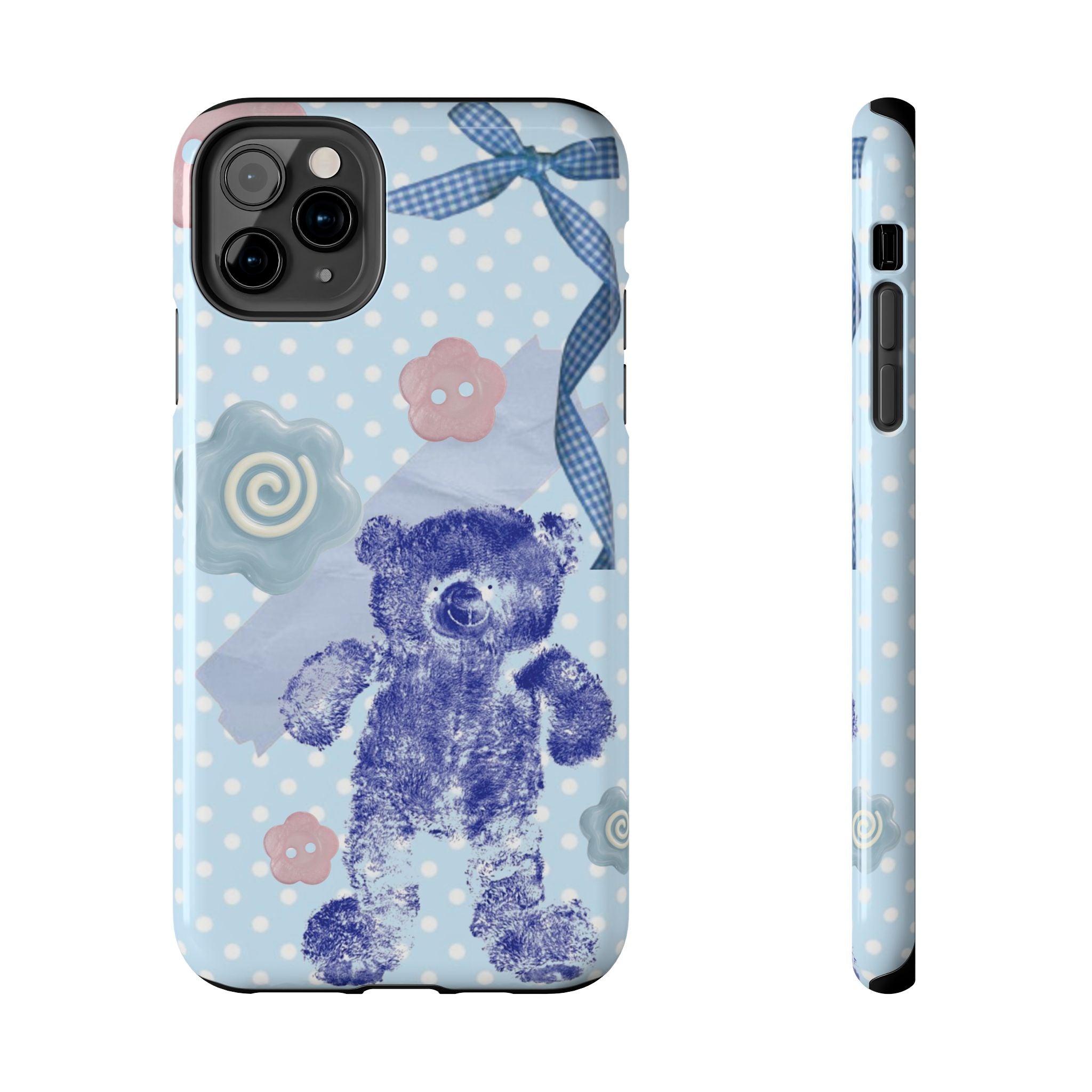 blue bear phone case
