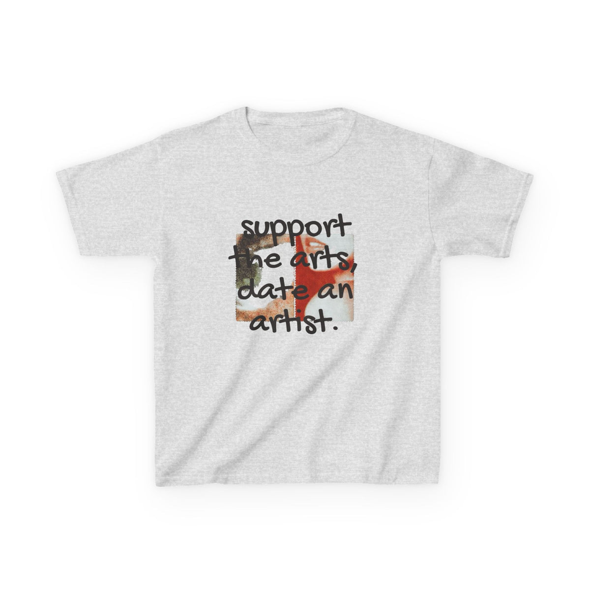 support the arts baby tee