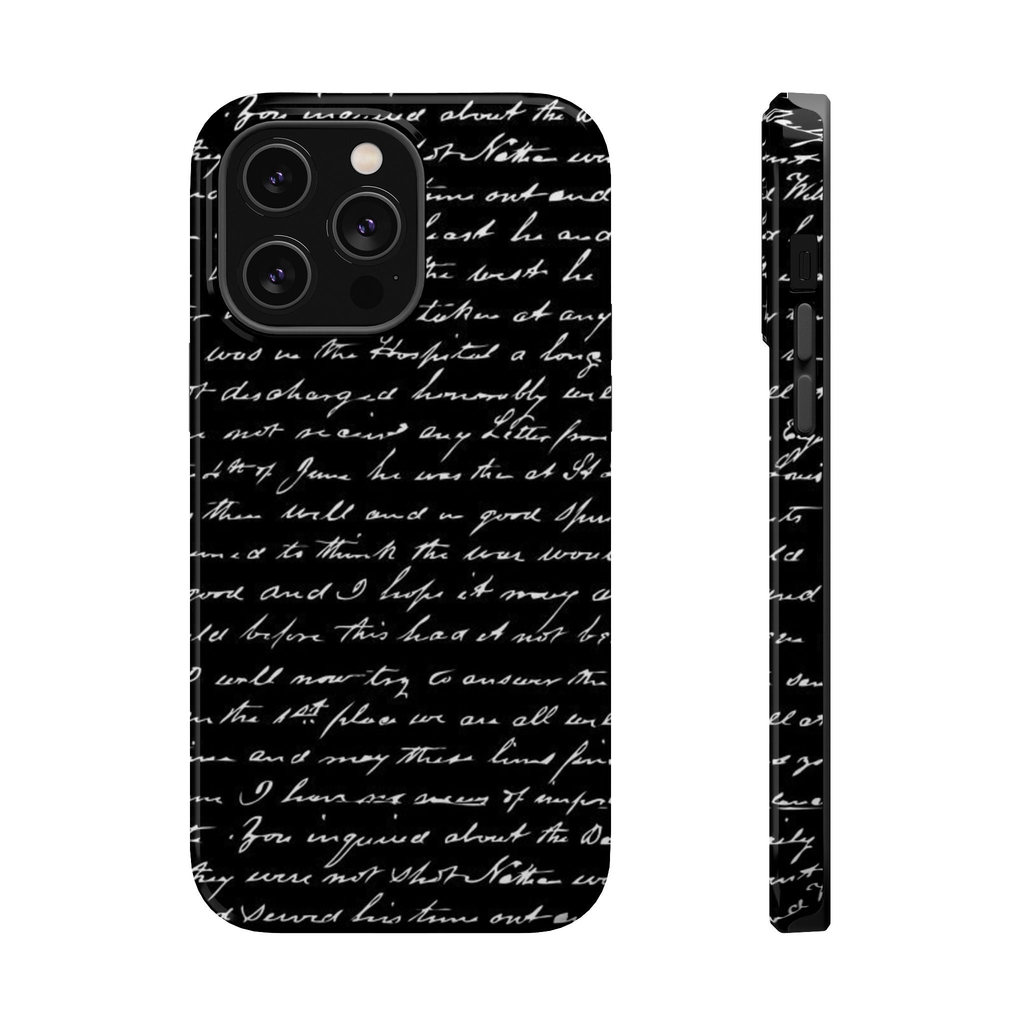 script magsafe phone case