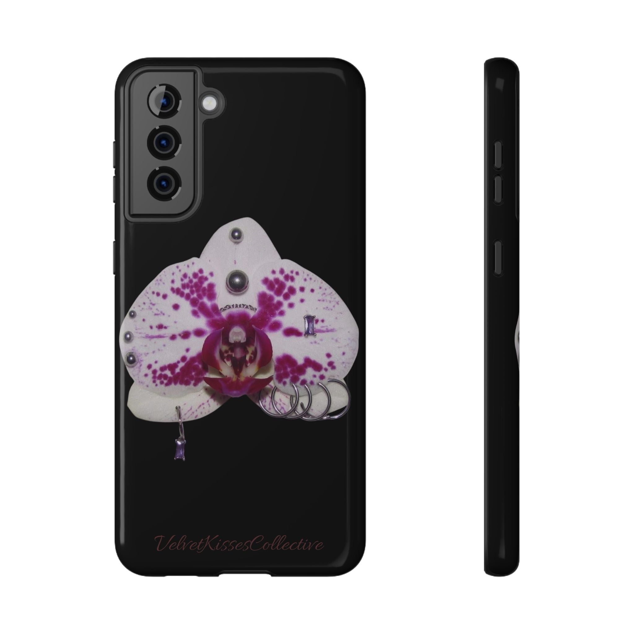 orchid magsafe phone case