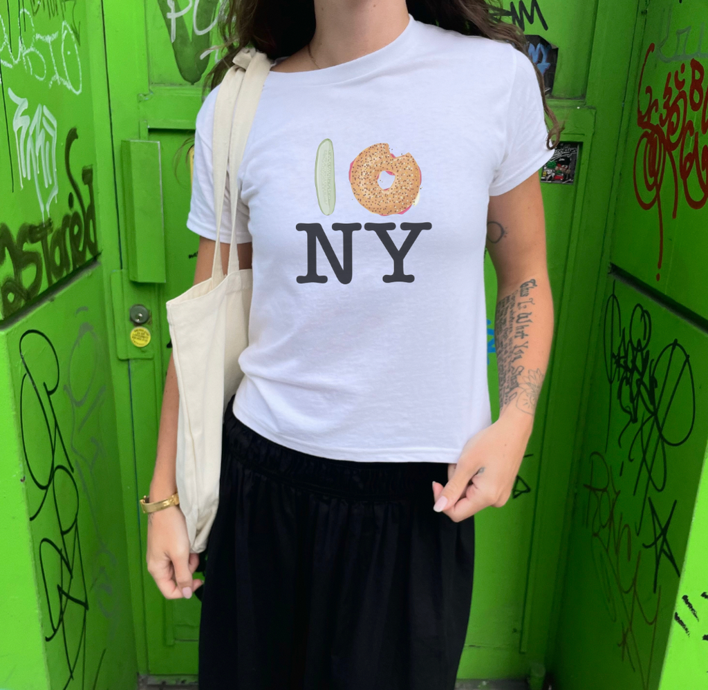 NY baby tee