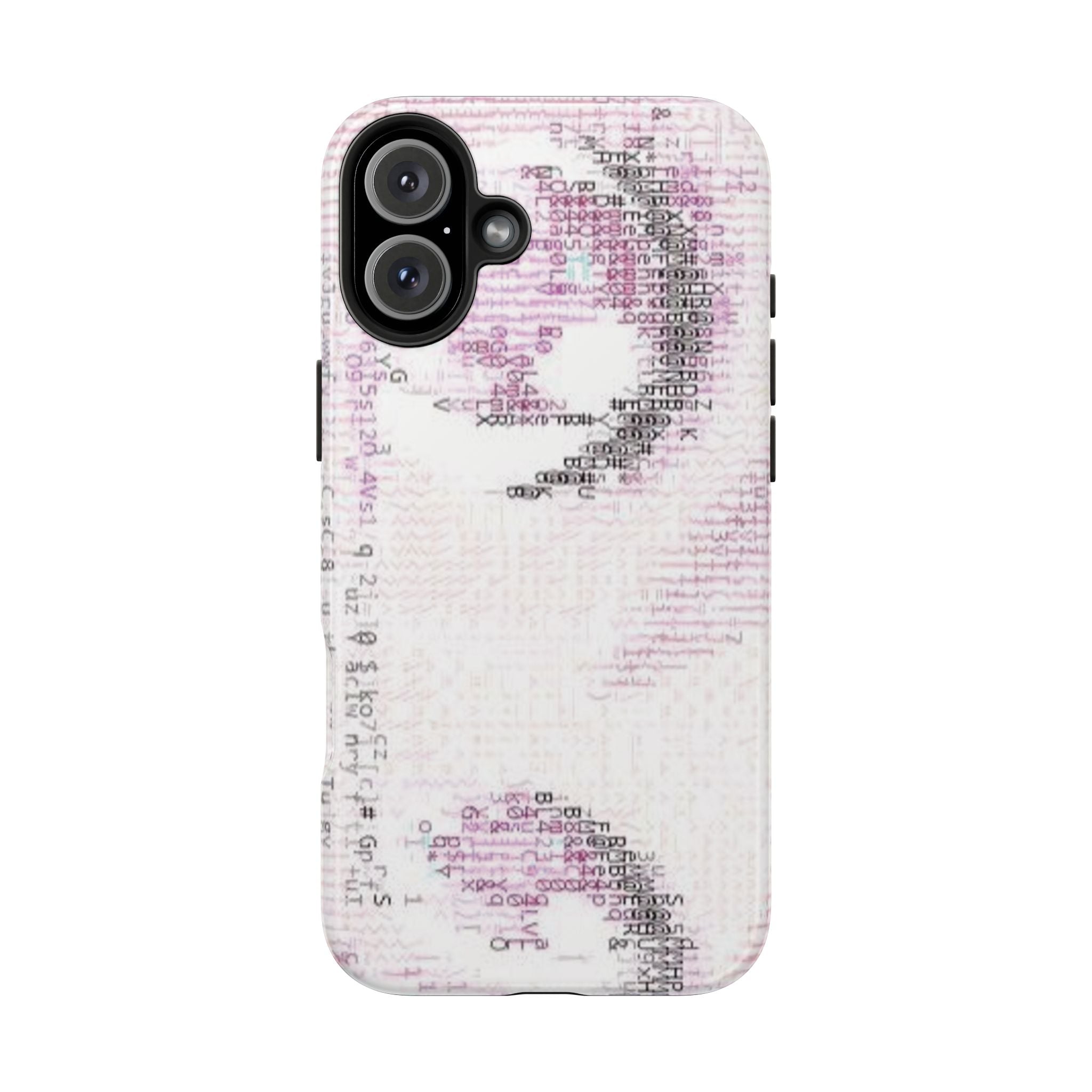 glitch pop phone case