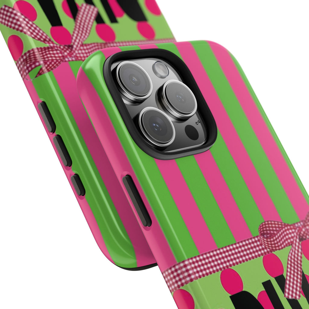 neon brat phone case