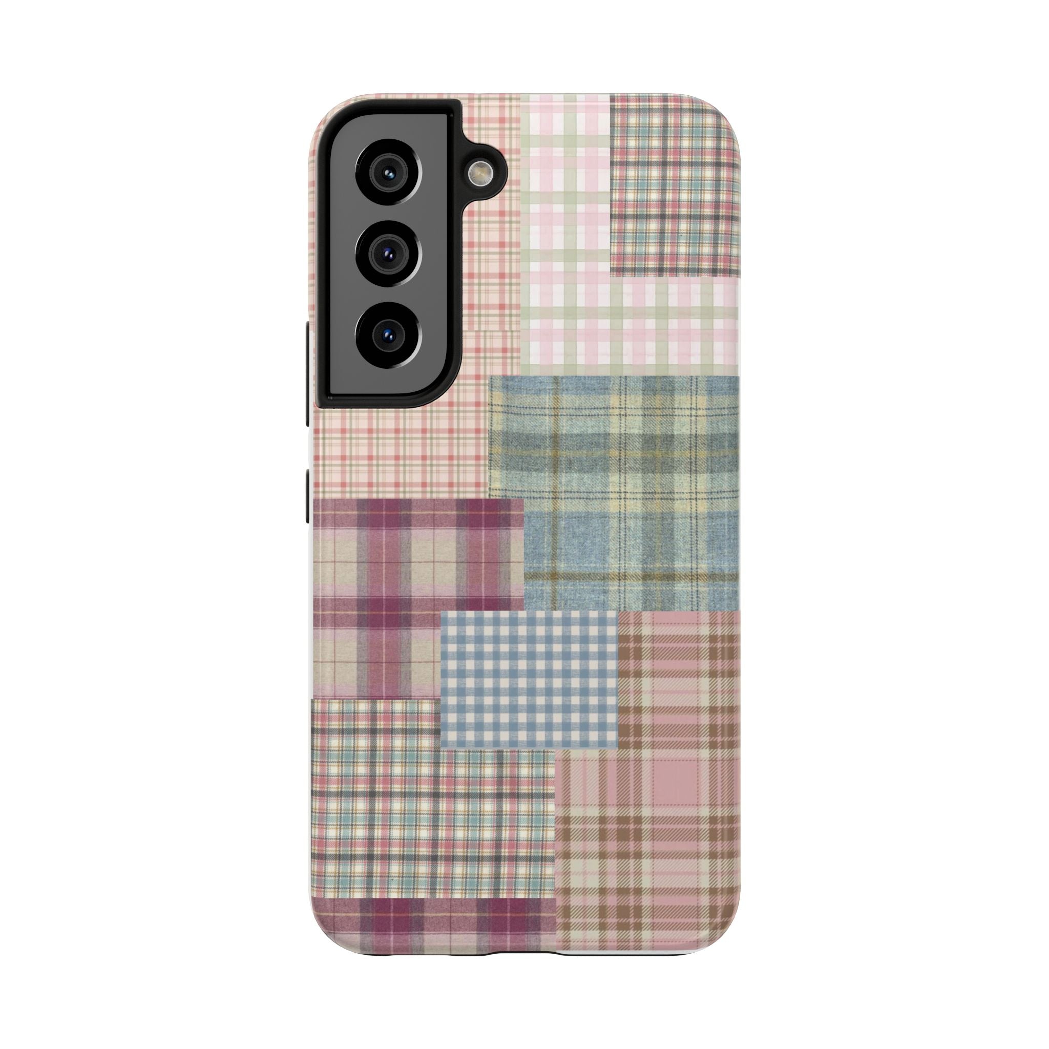 plaid gal phone case