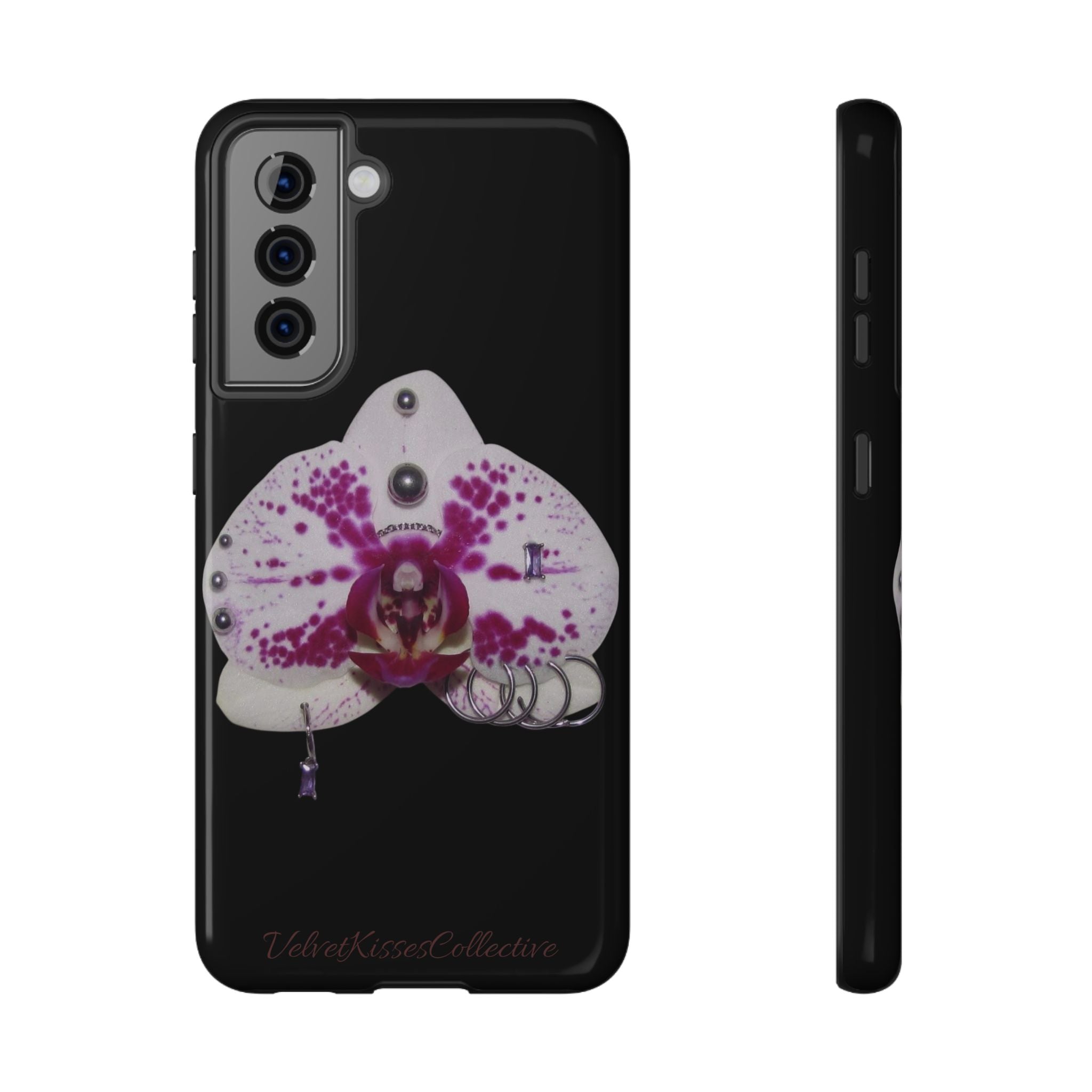 orchid magsafe phone case