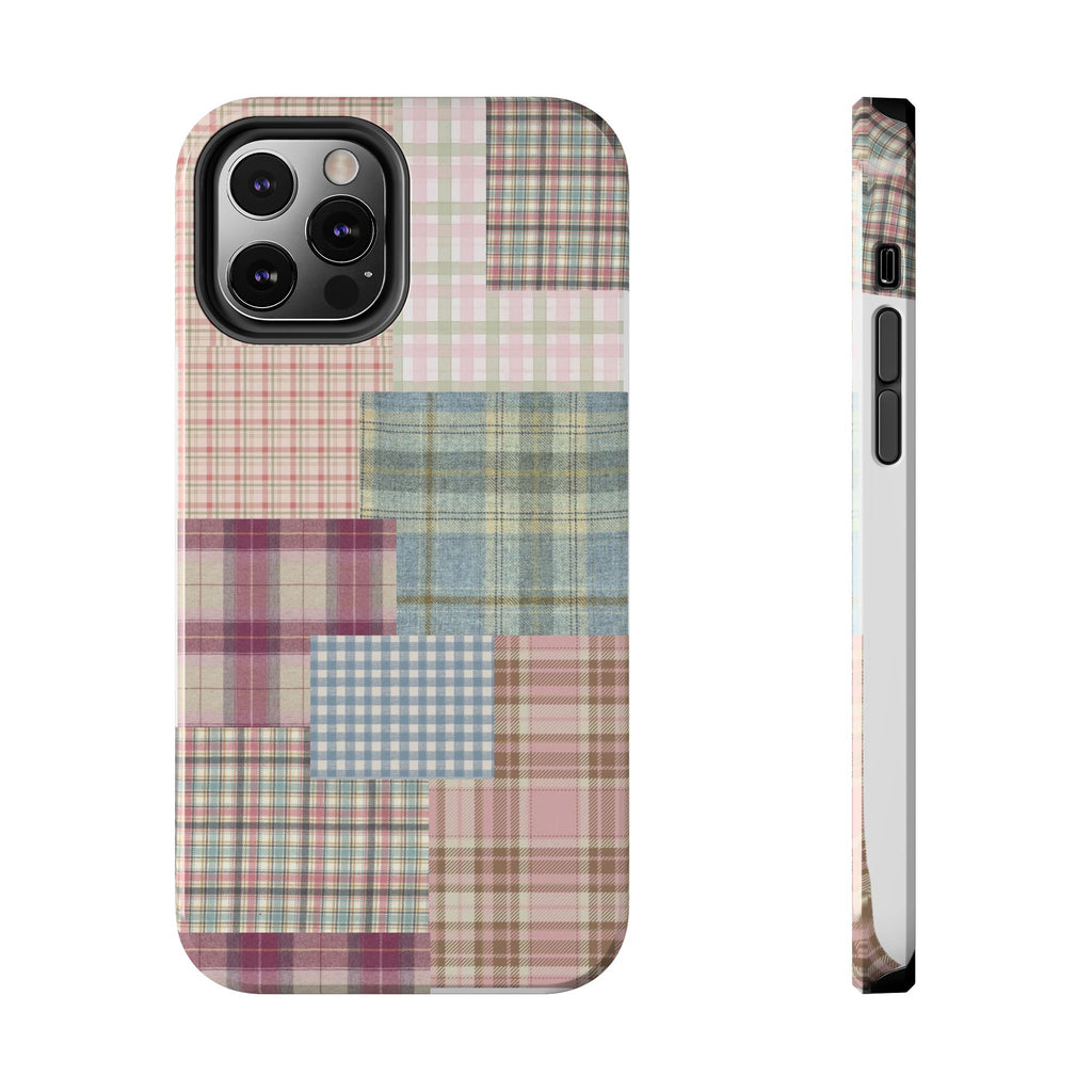 plaid gal phone case