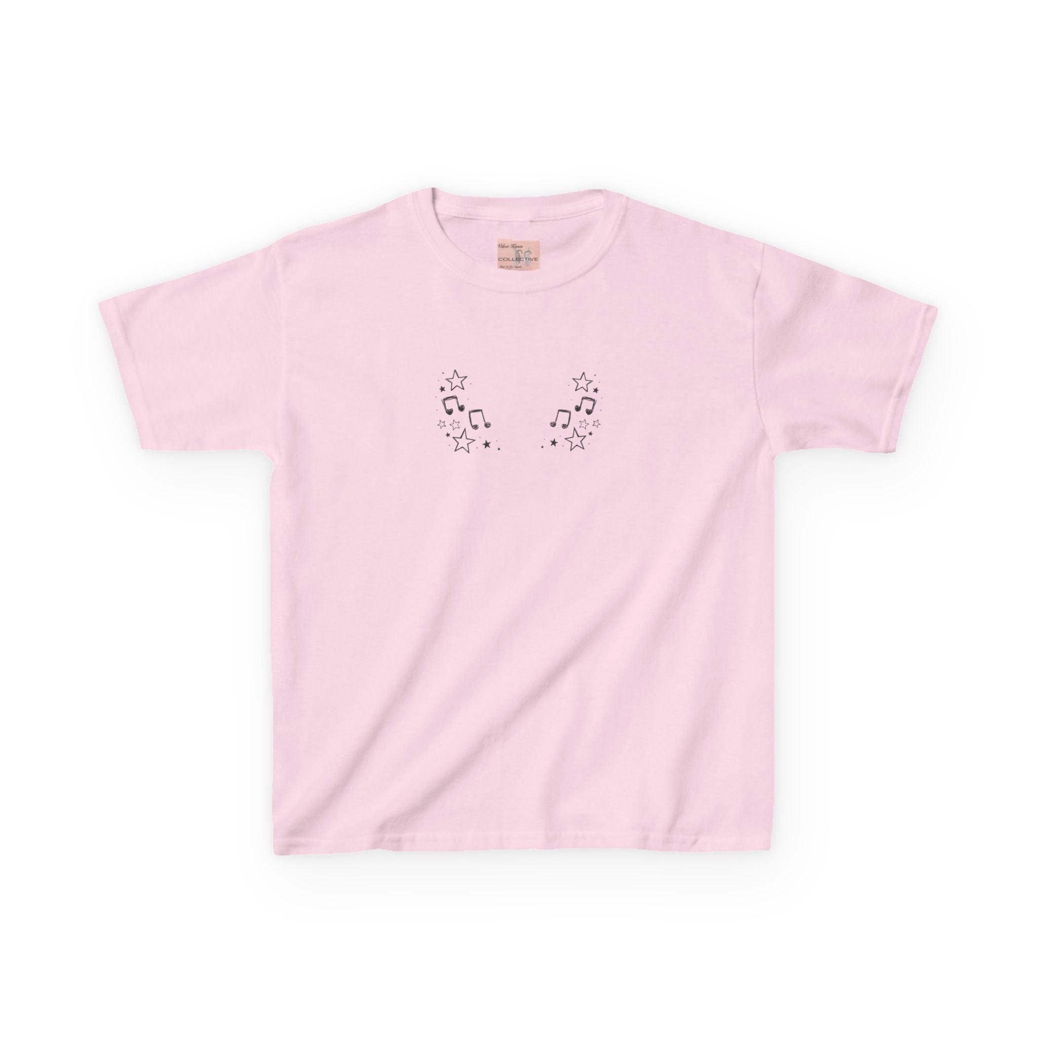 note wings baby tee