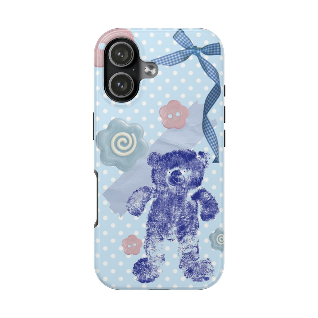 blue bear phone case