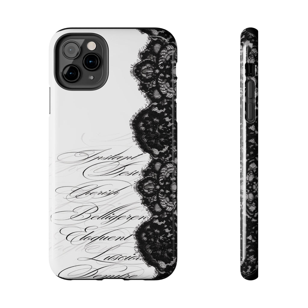 lace up phone case