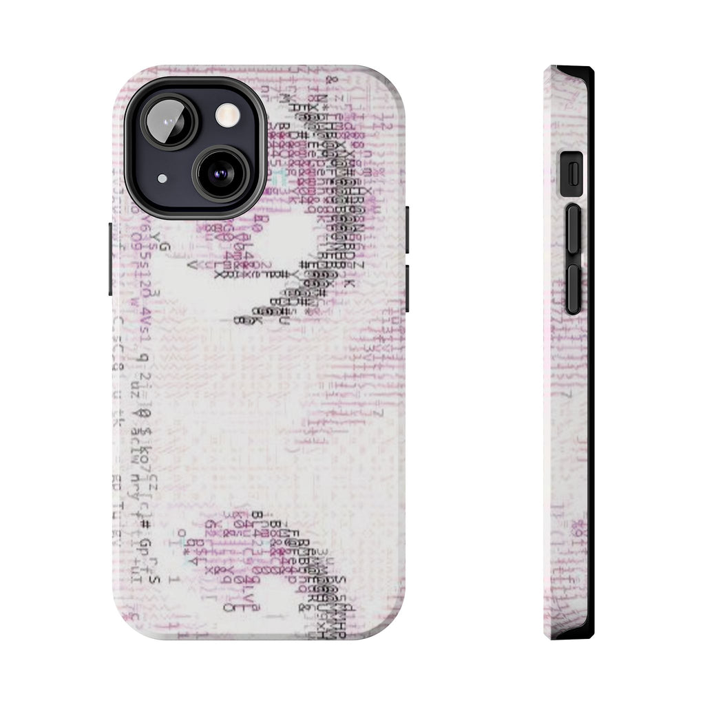 glitch pop phone case