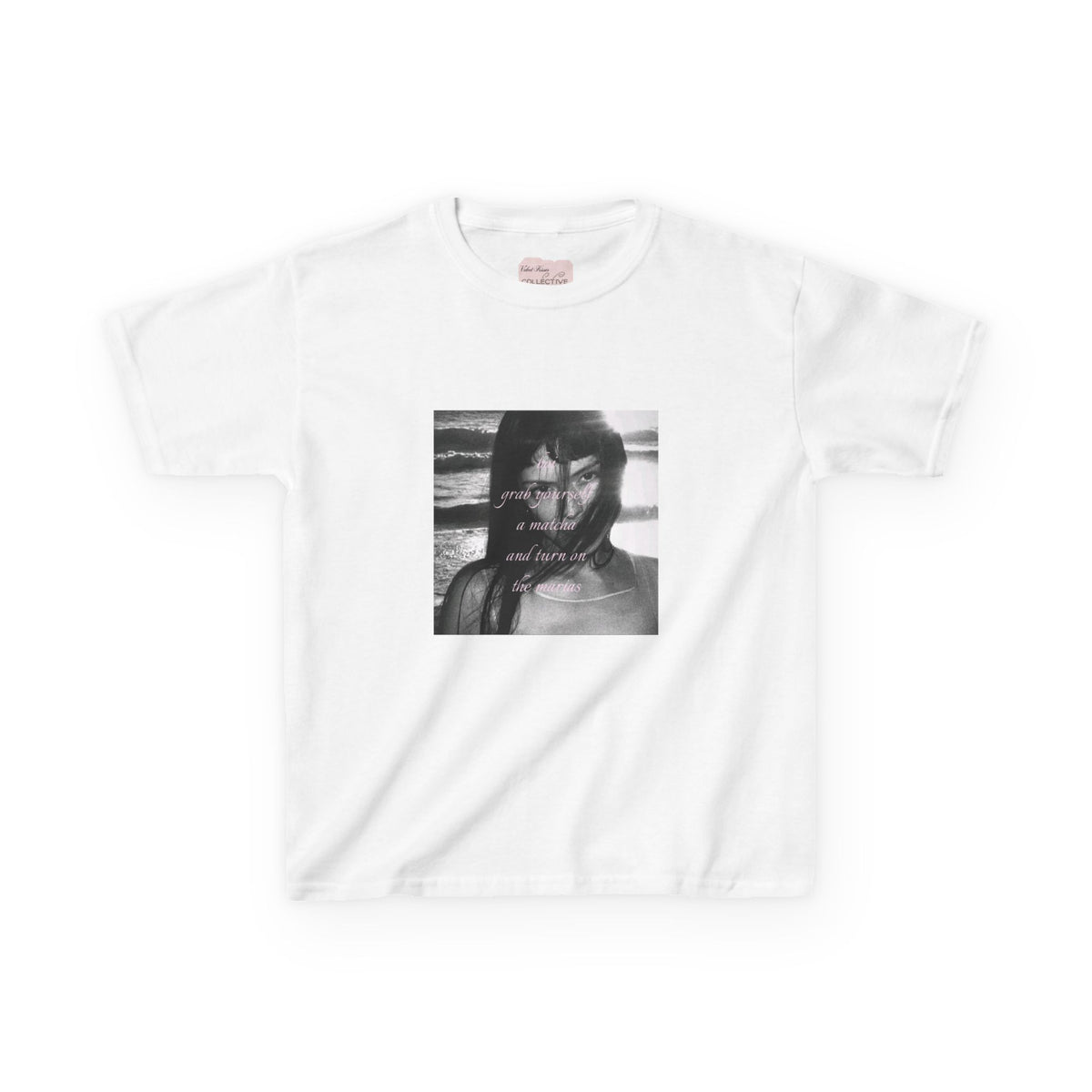 boy go get a matcha baby tee