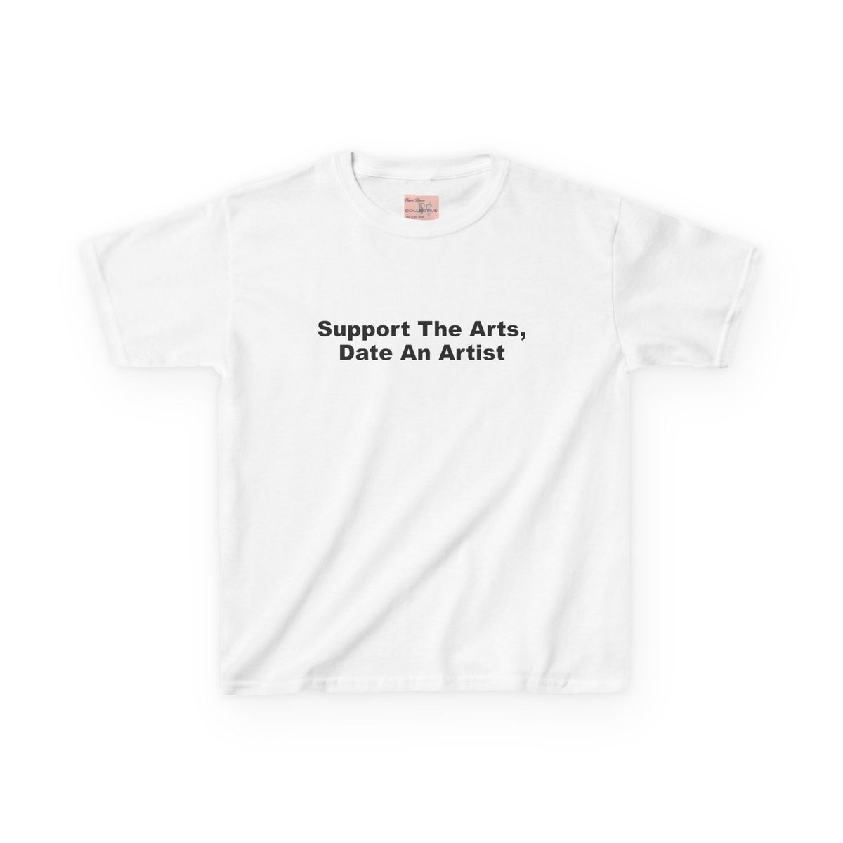 support the arts baby tee