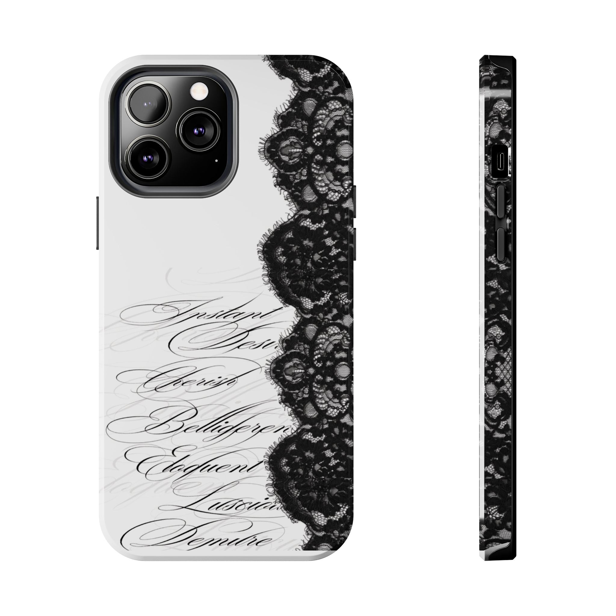 lace up phone case