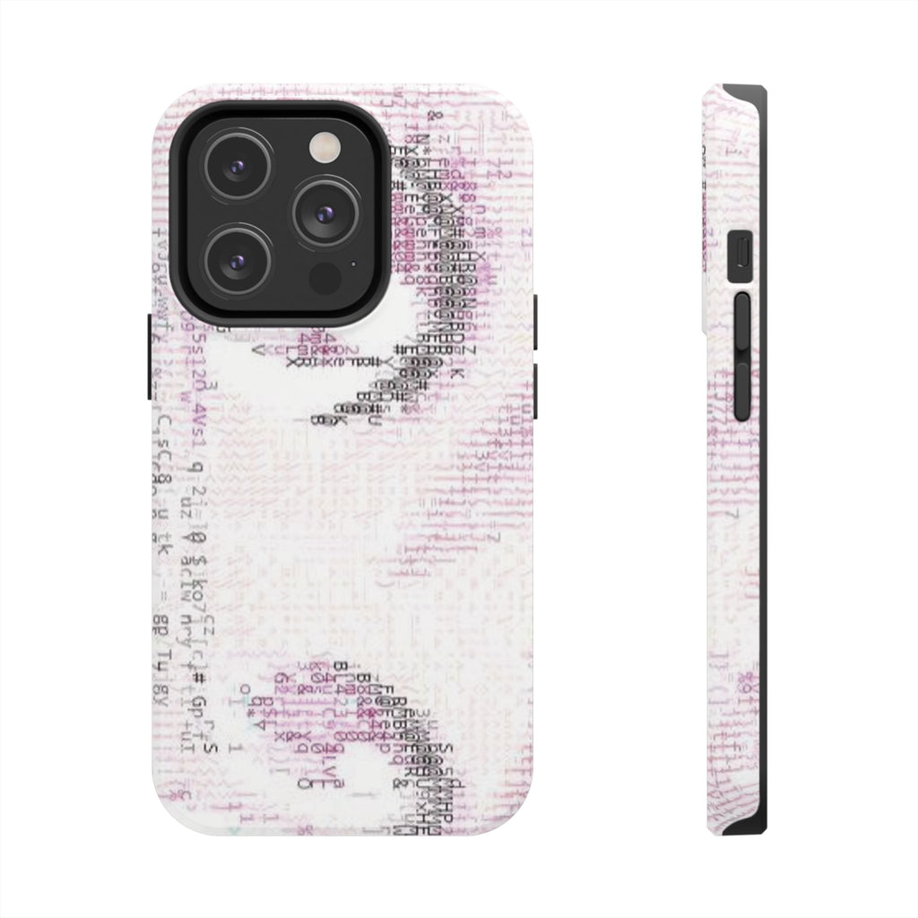 glitch pop phone case