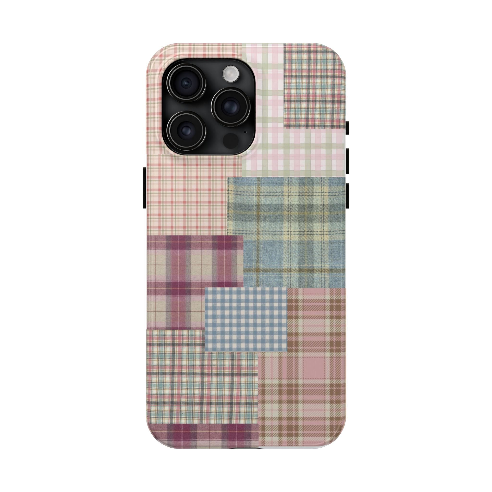 plaid gal phone case