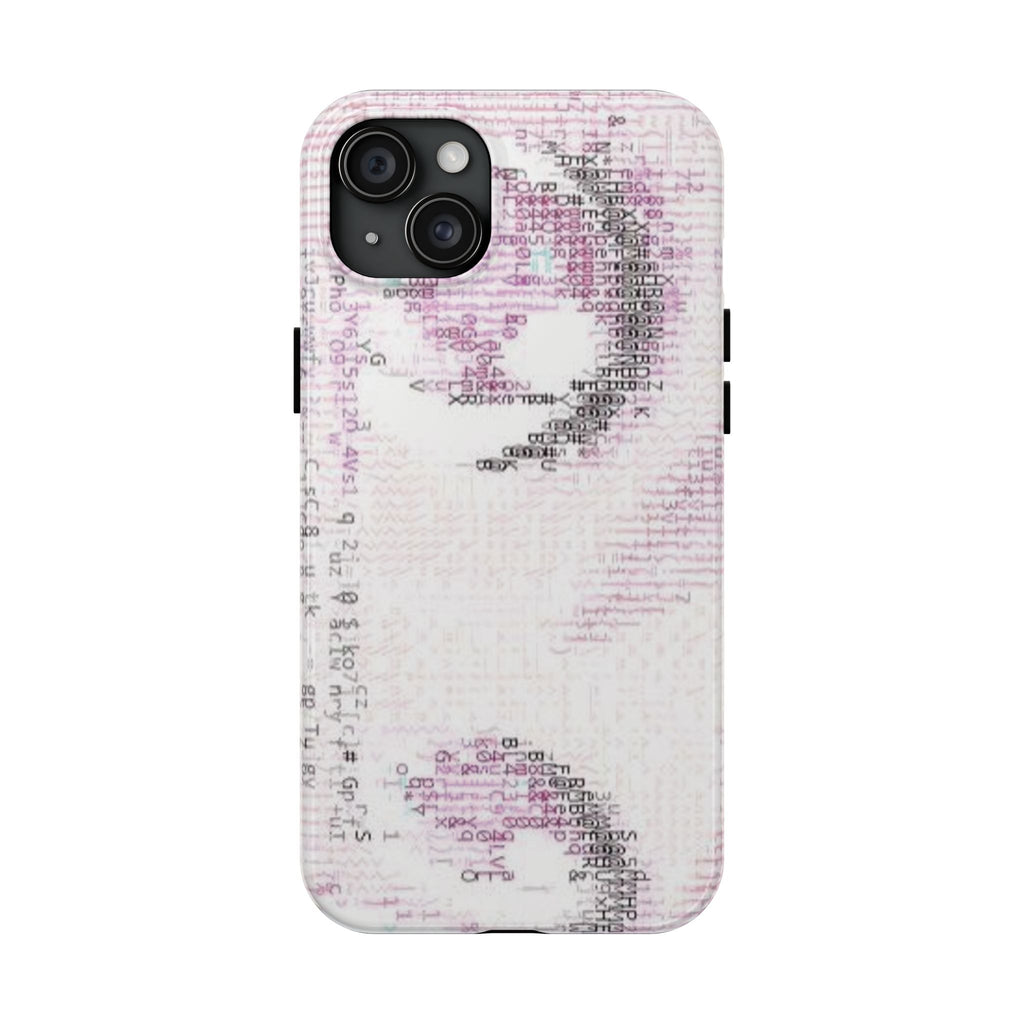 glitch pop phone case
