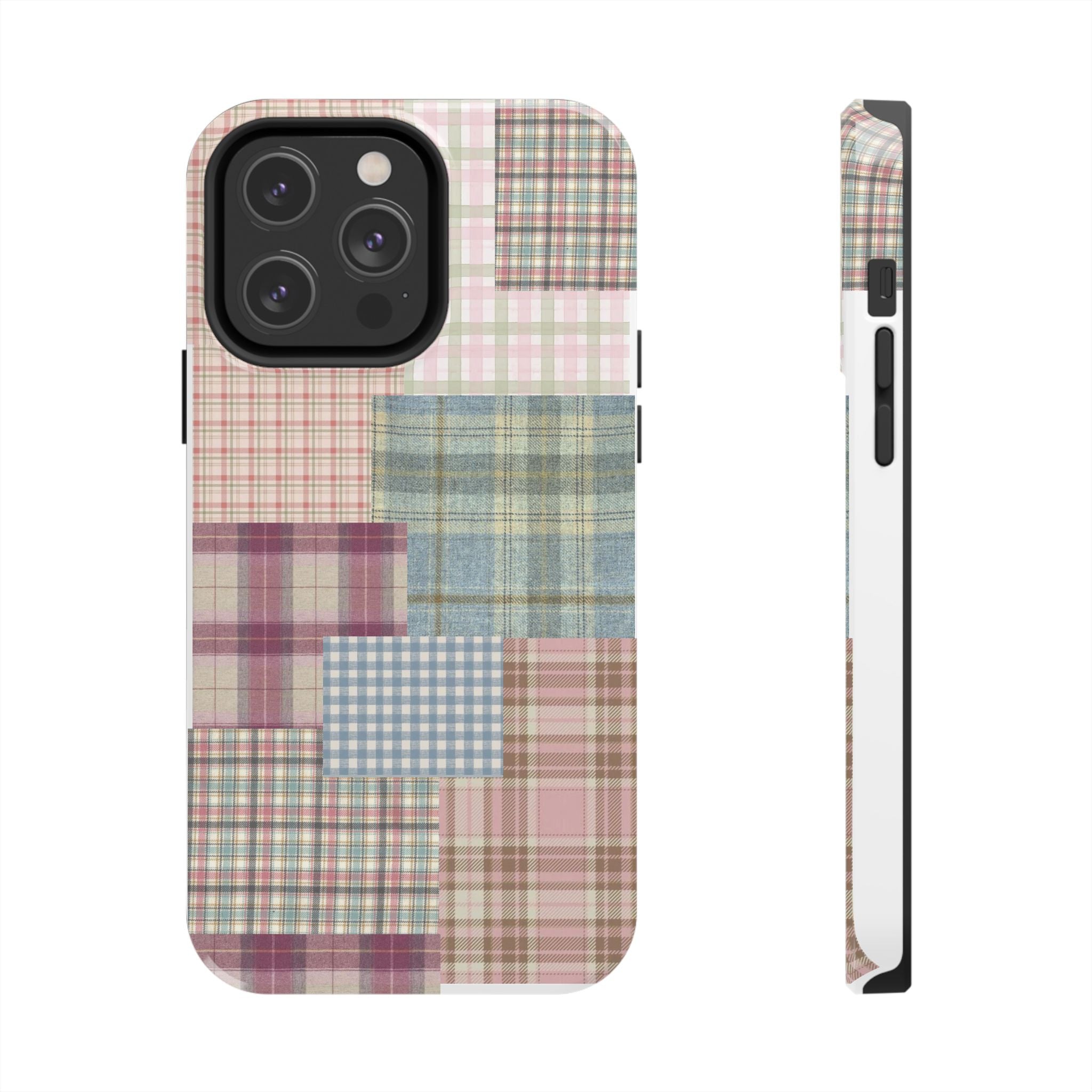 plaid gal phone case
