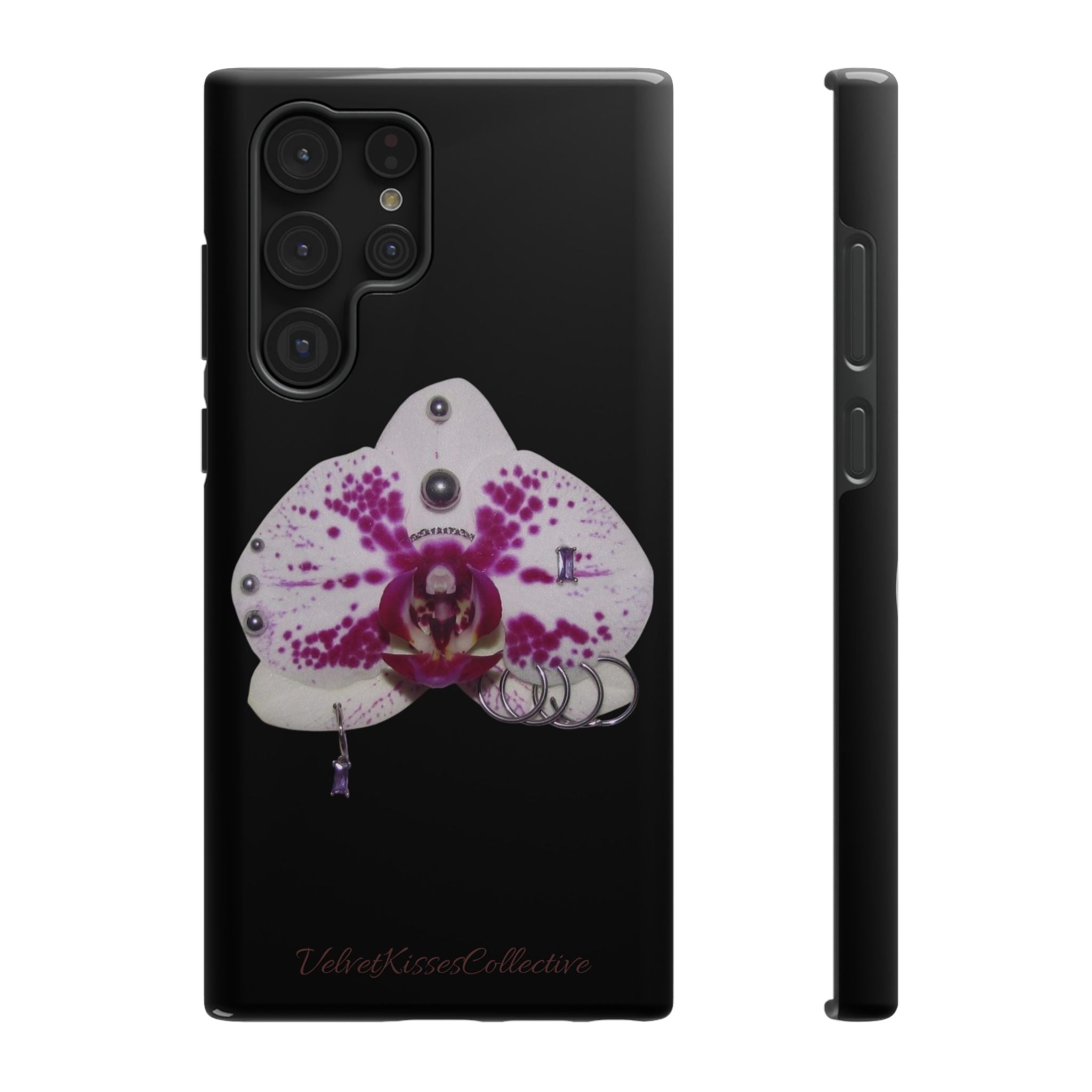 orchid magsafe phone case