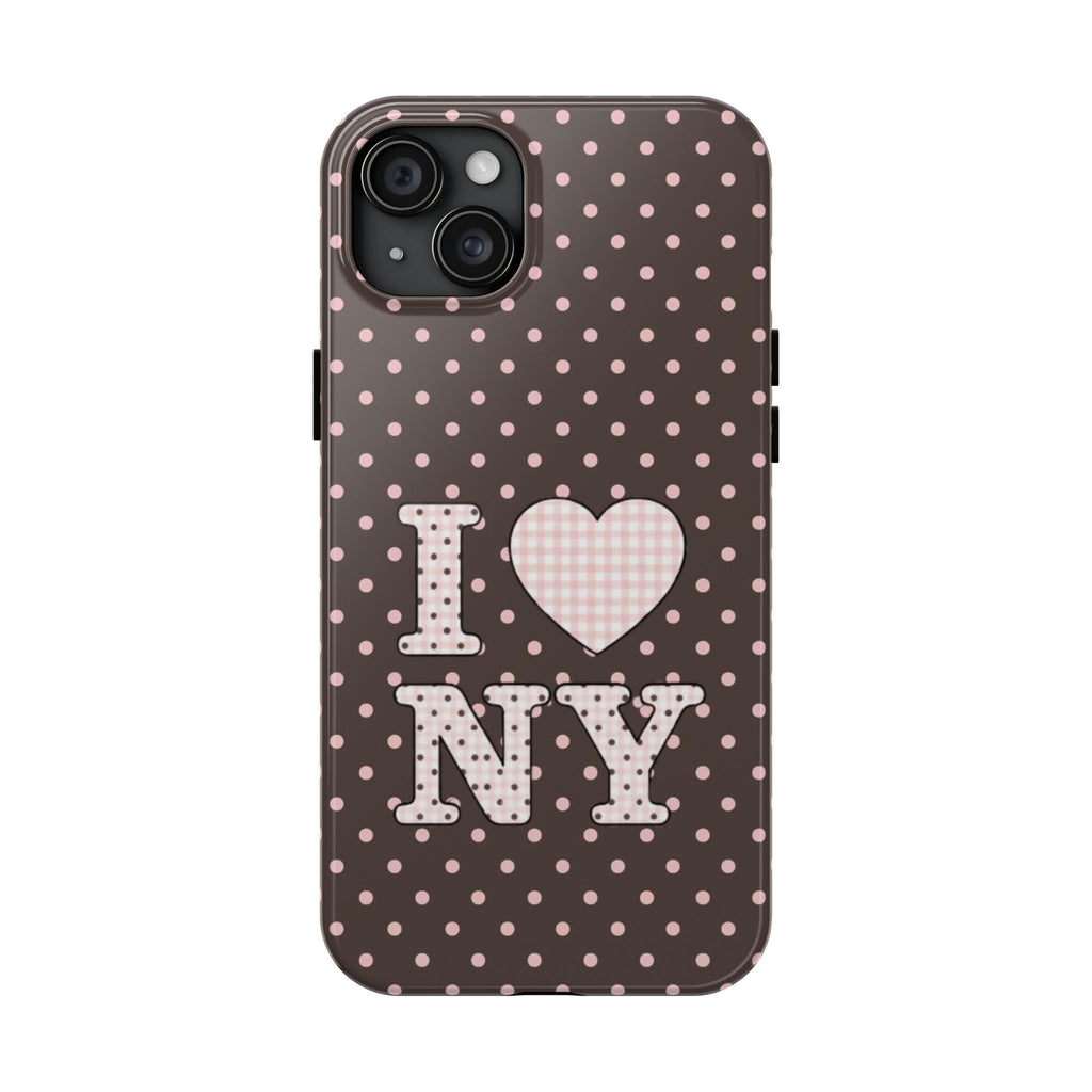 polkadot ny phone case