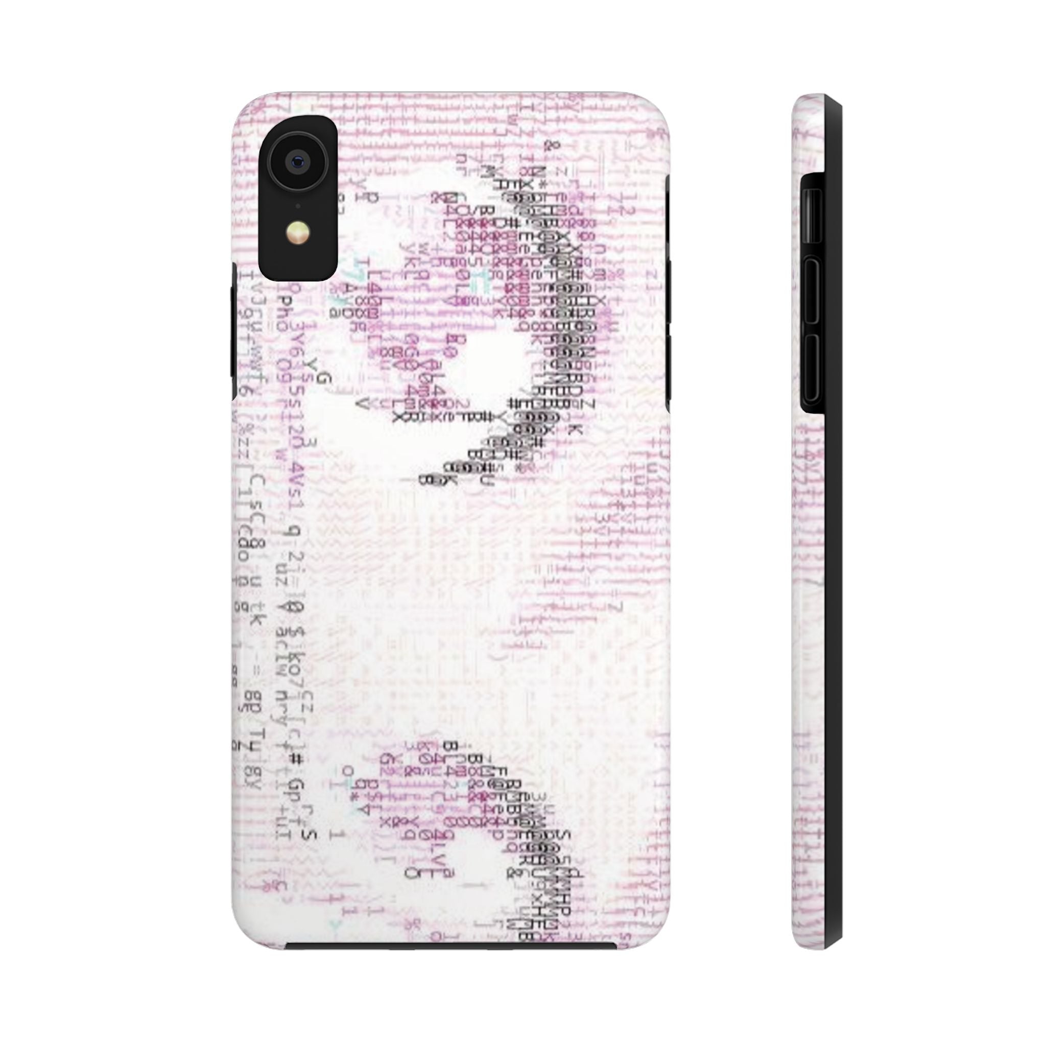 glitch pop phone case