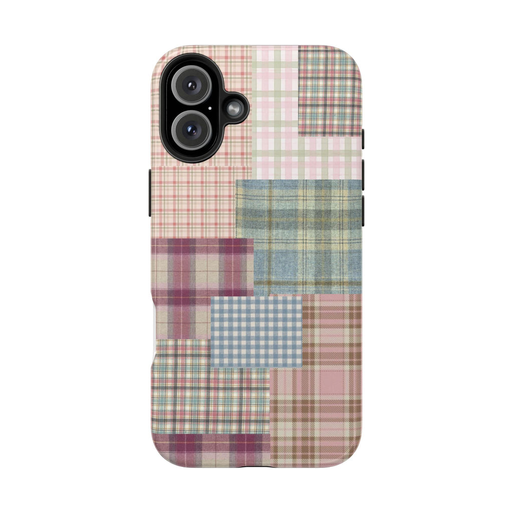 plaid gal phone case