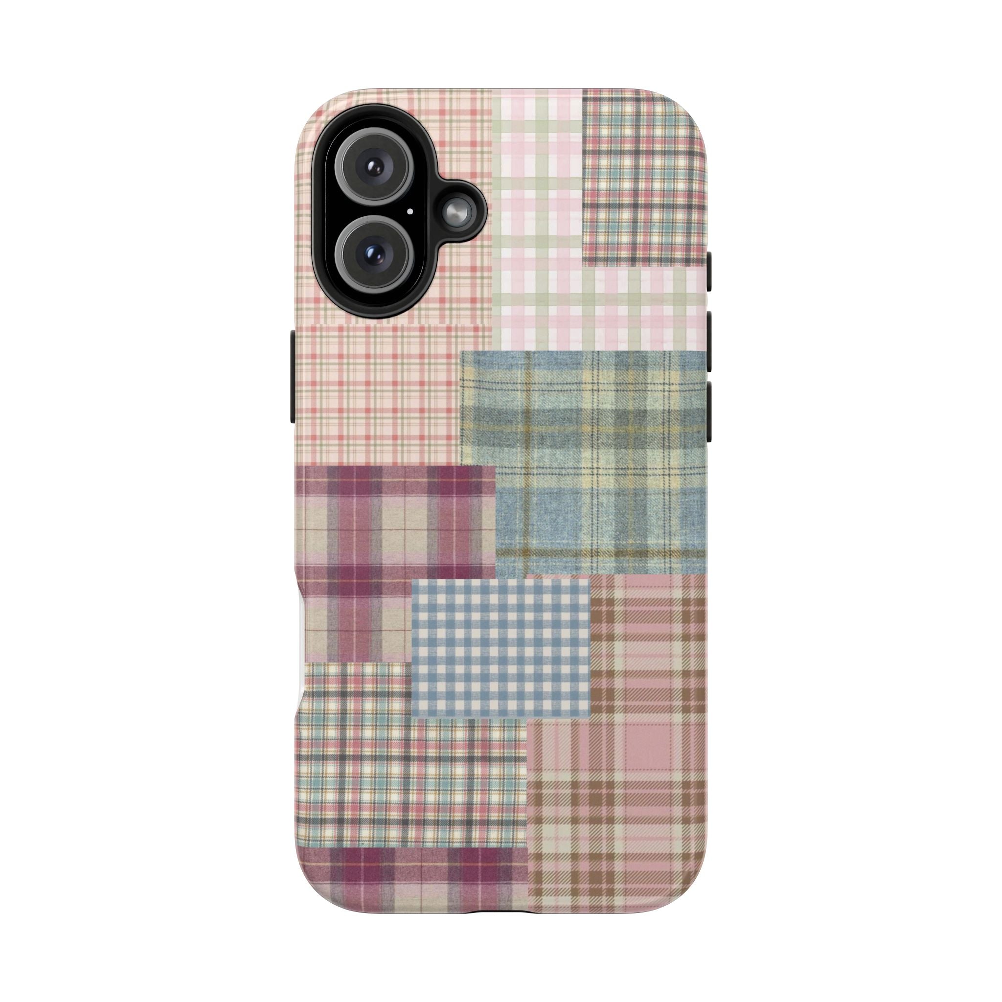plaid gal phone case
