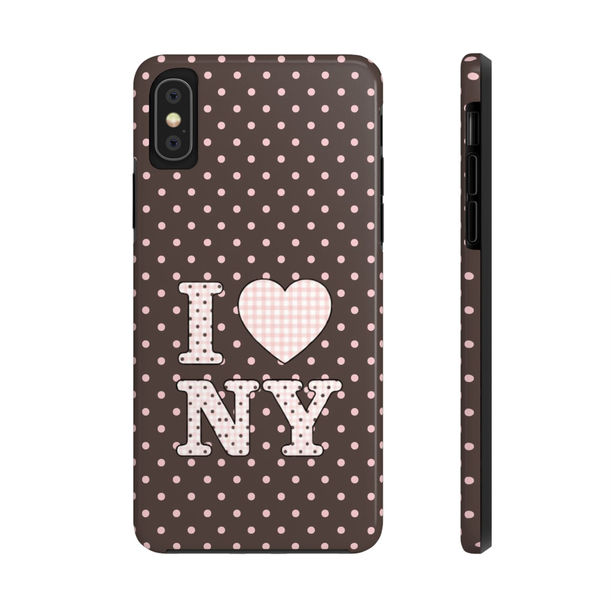 polkadot ny phone case