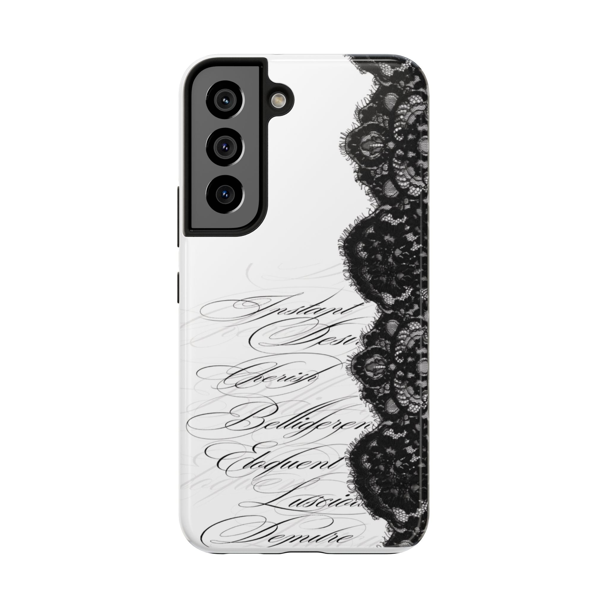 lace up phone case