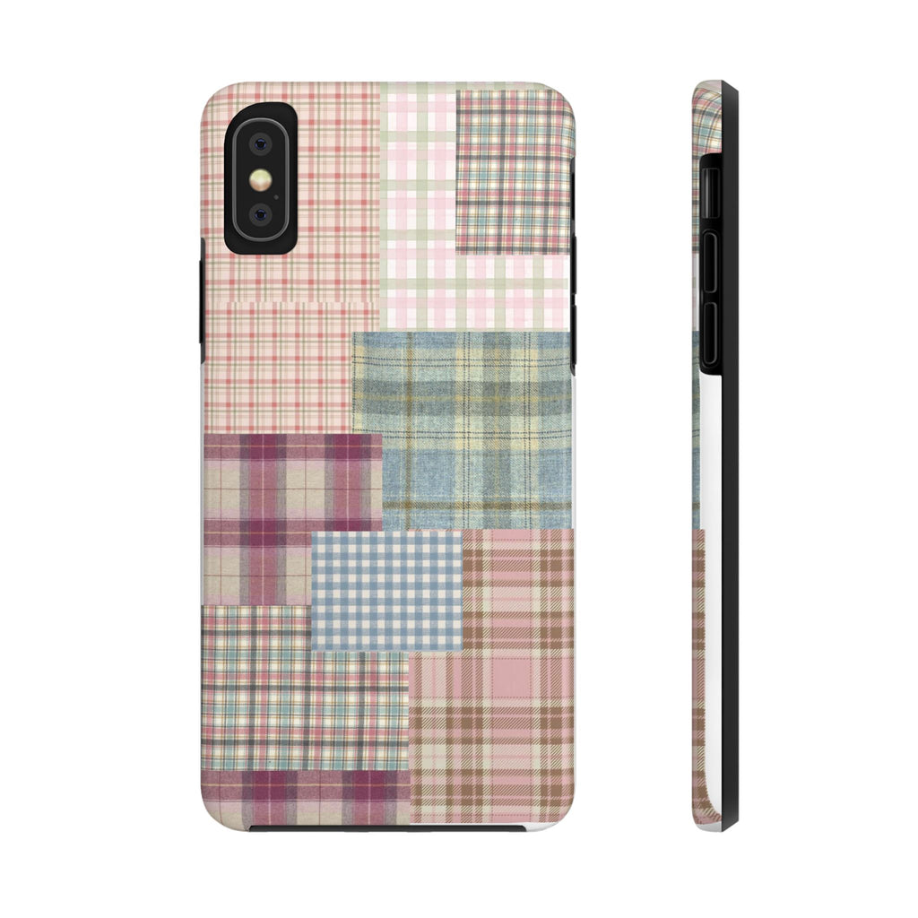plaid gal phone case