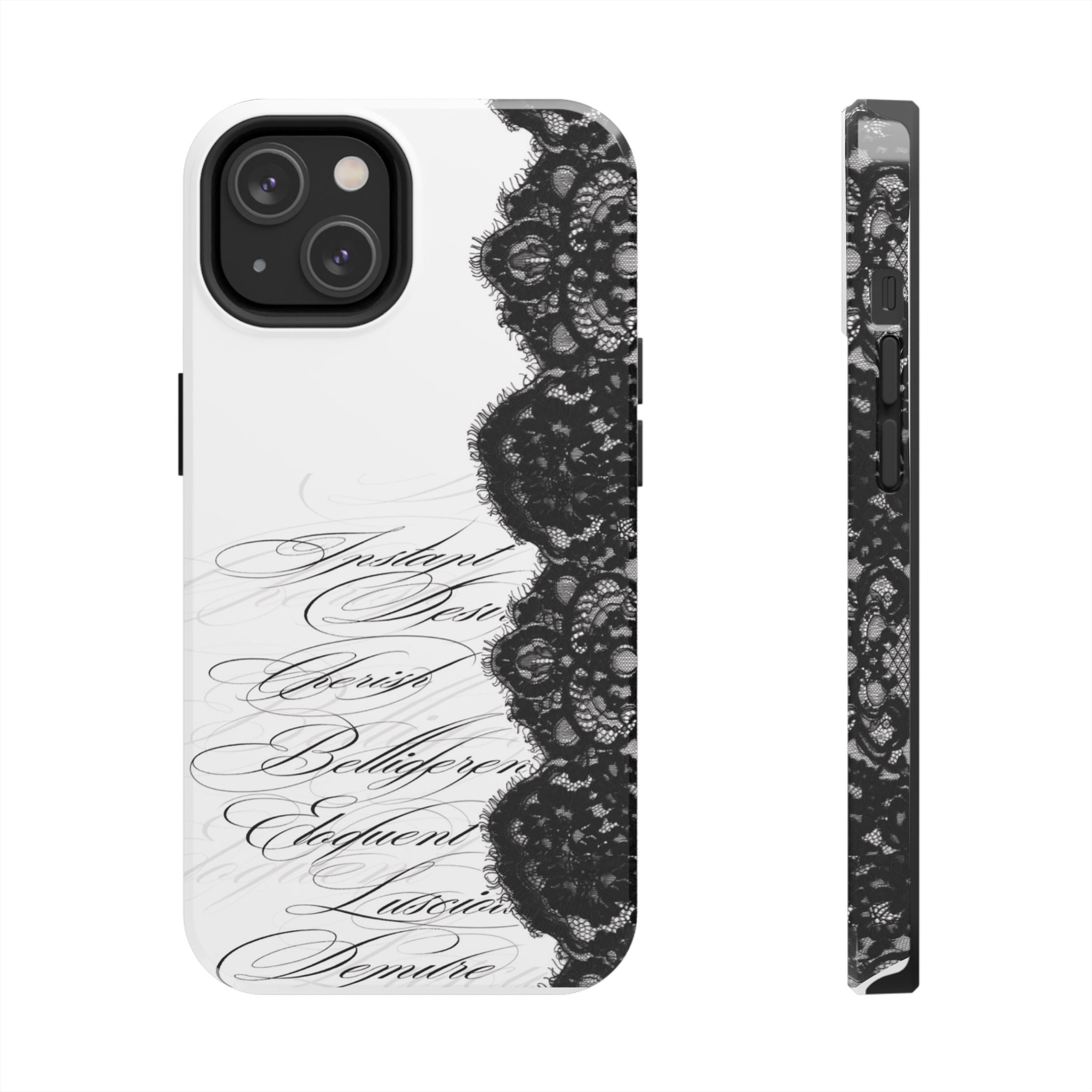 lace up phone case