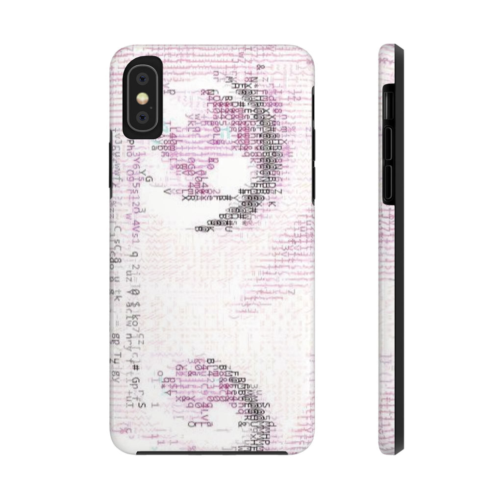 glitch pop phone case