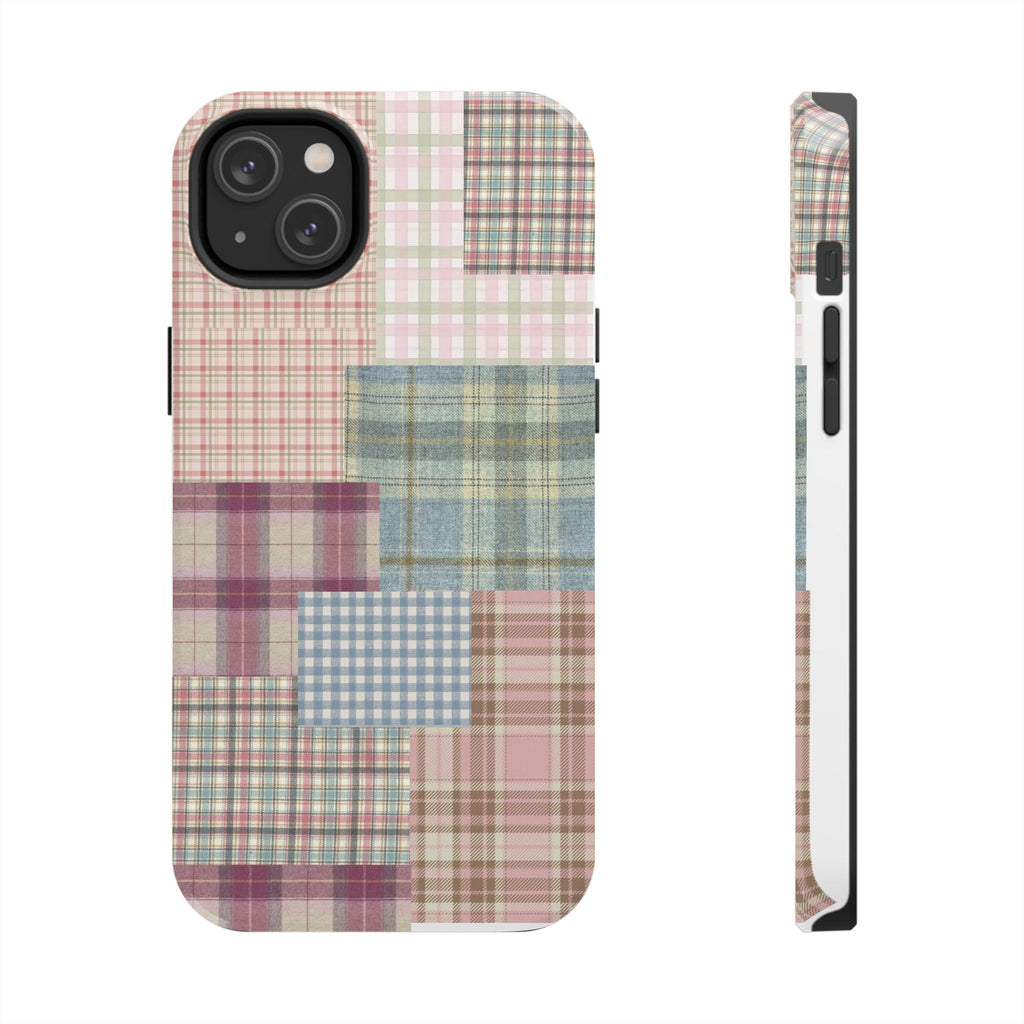 plaid gal phone case