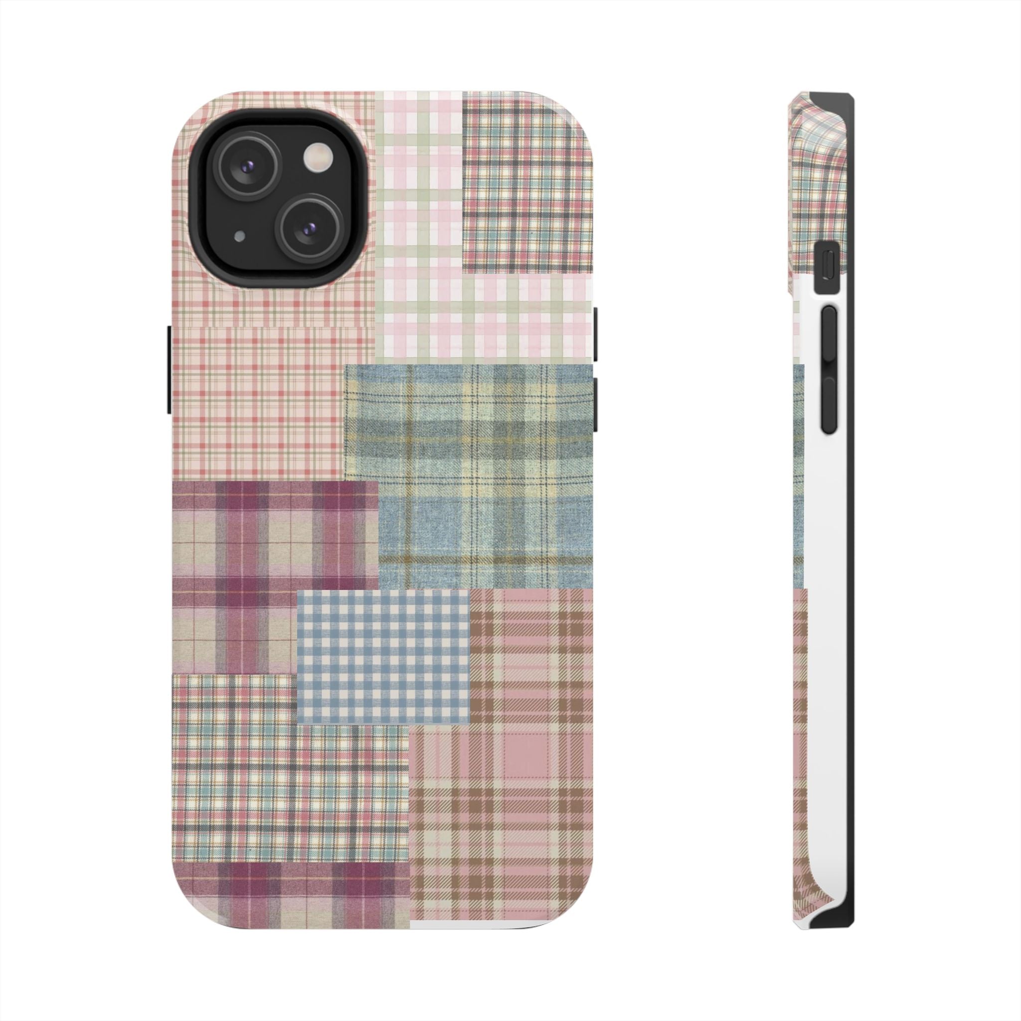 plaid gal phone case