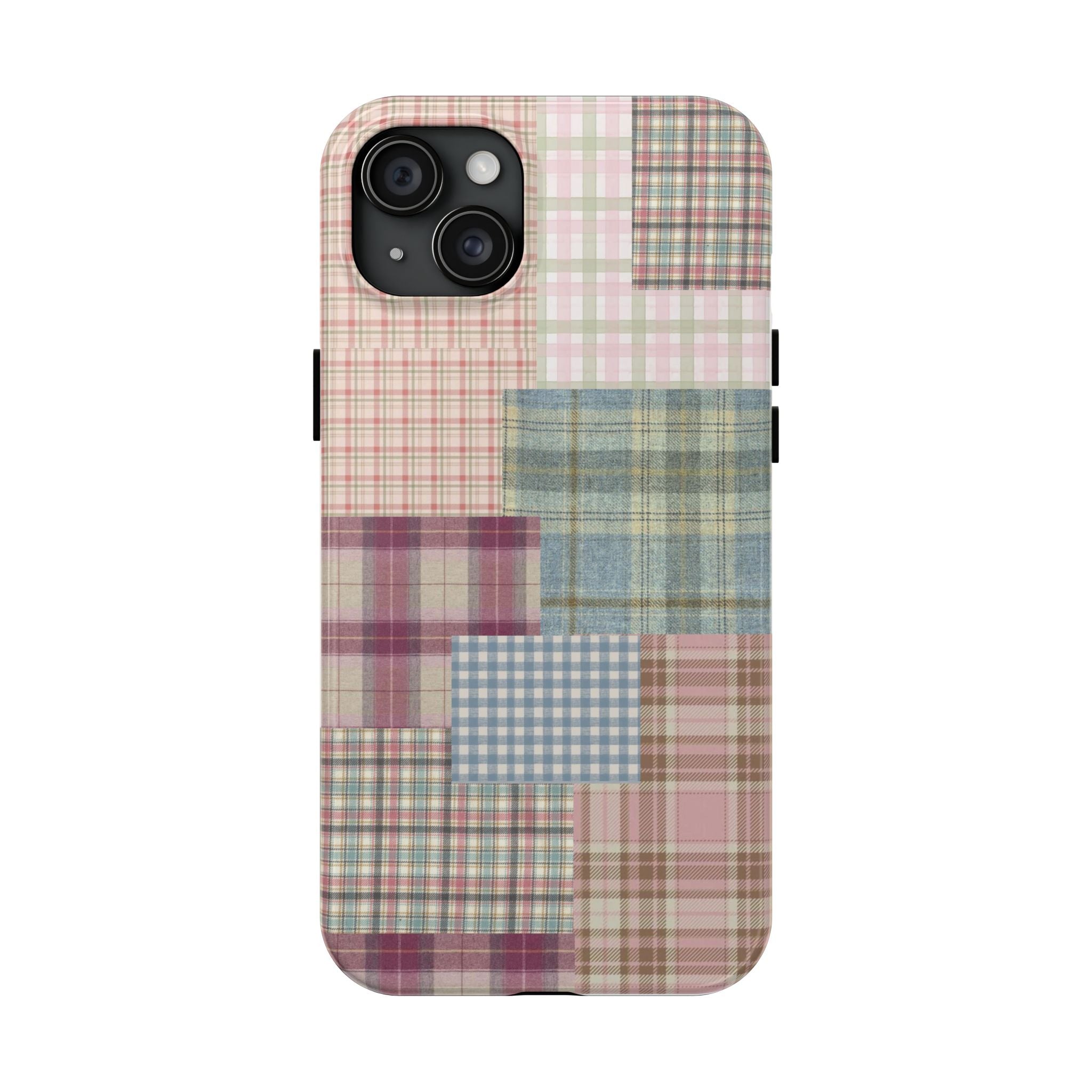 plaid gal phone case