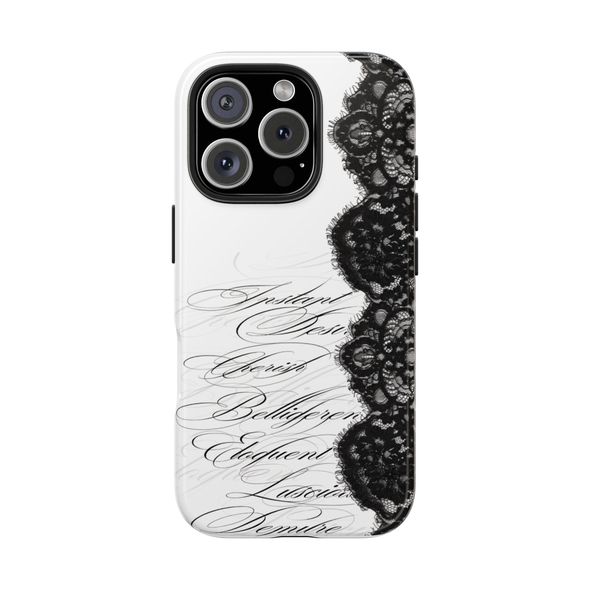 lace up phone case