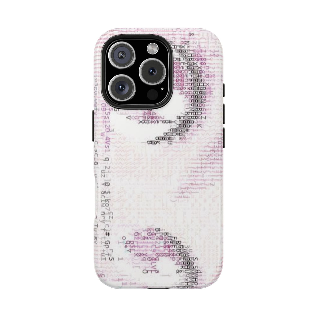 glitch pop phone case