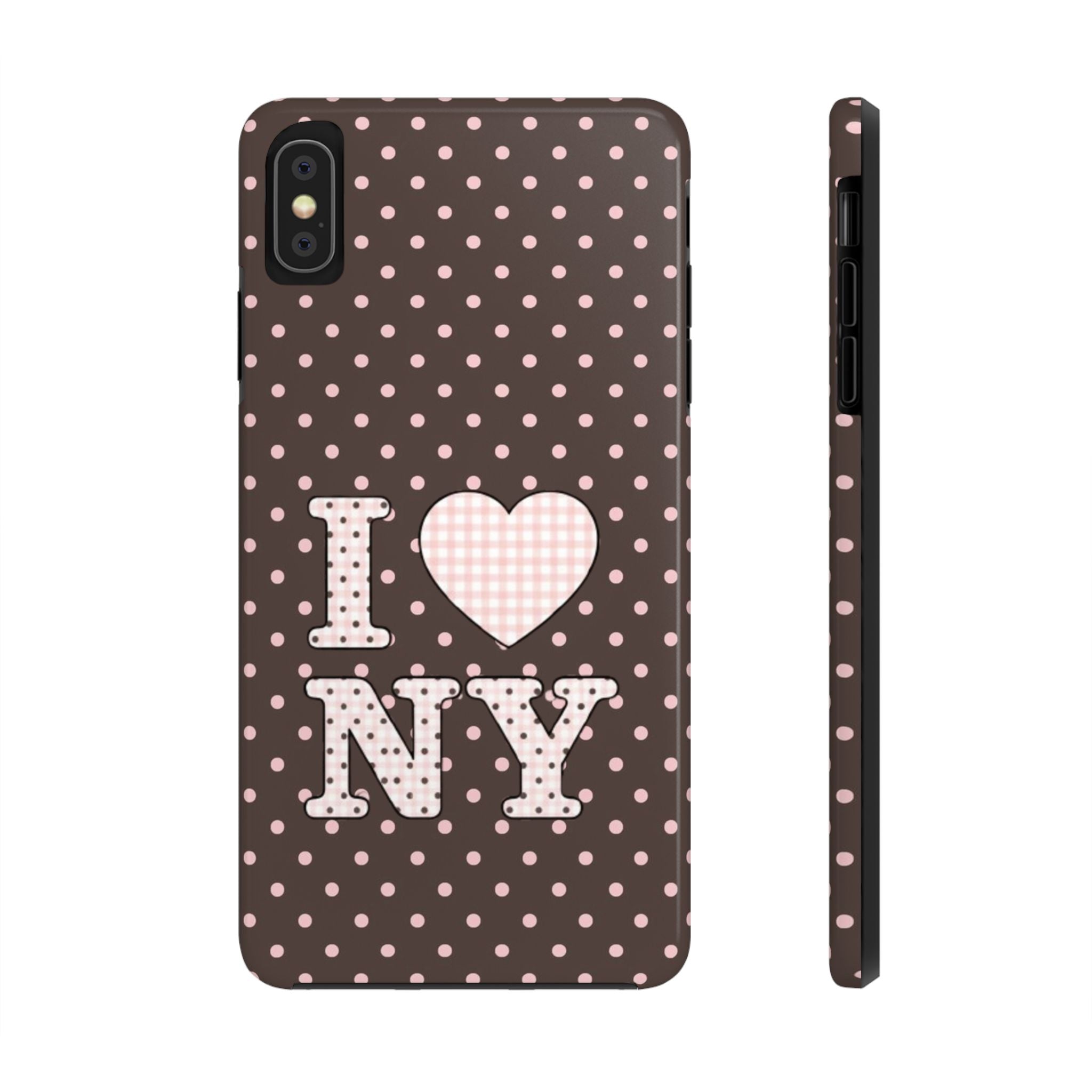 polkadot ny phone case