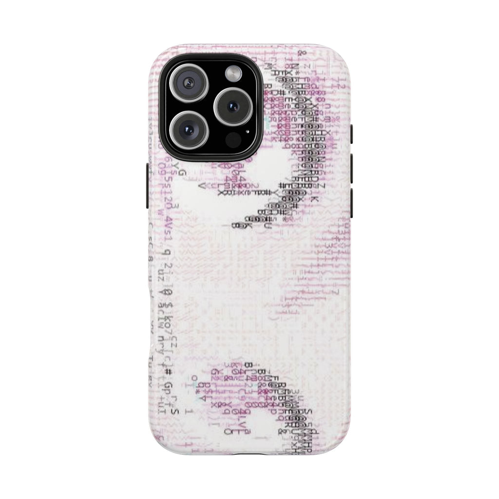 glitch pop phone case