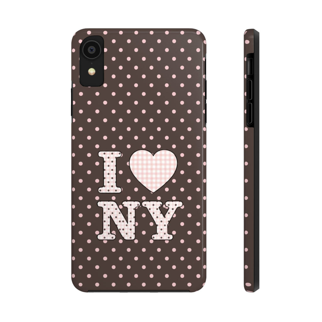 polkadot ny phone case
