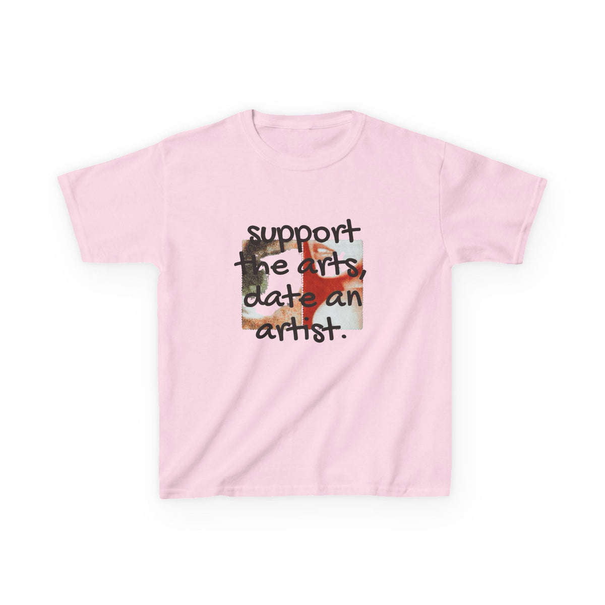 support the arts baby tee