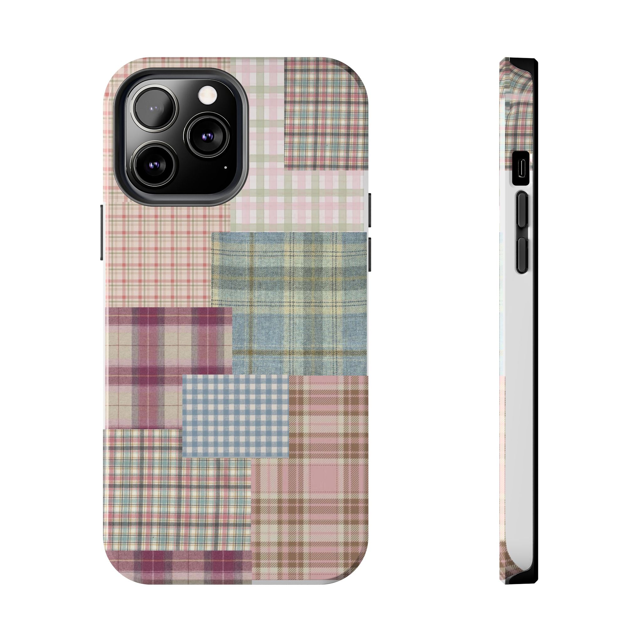 plaid gal phone case
