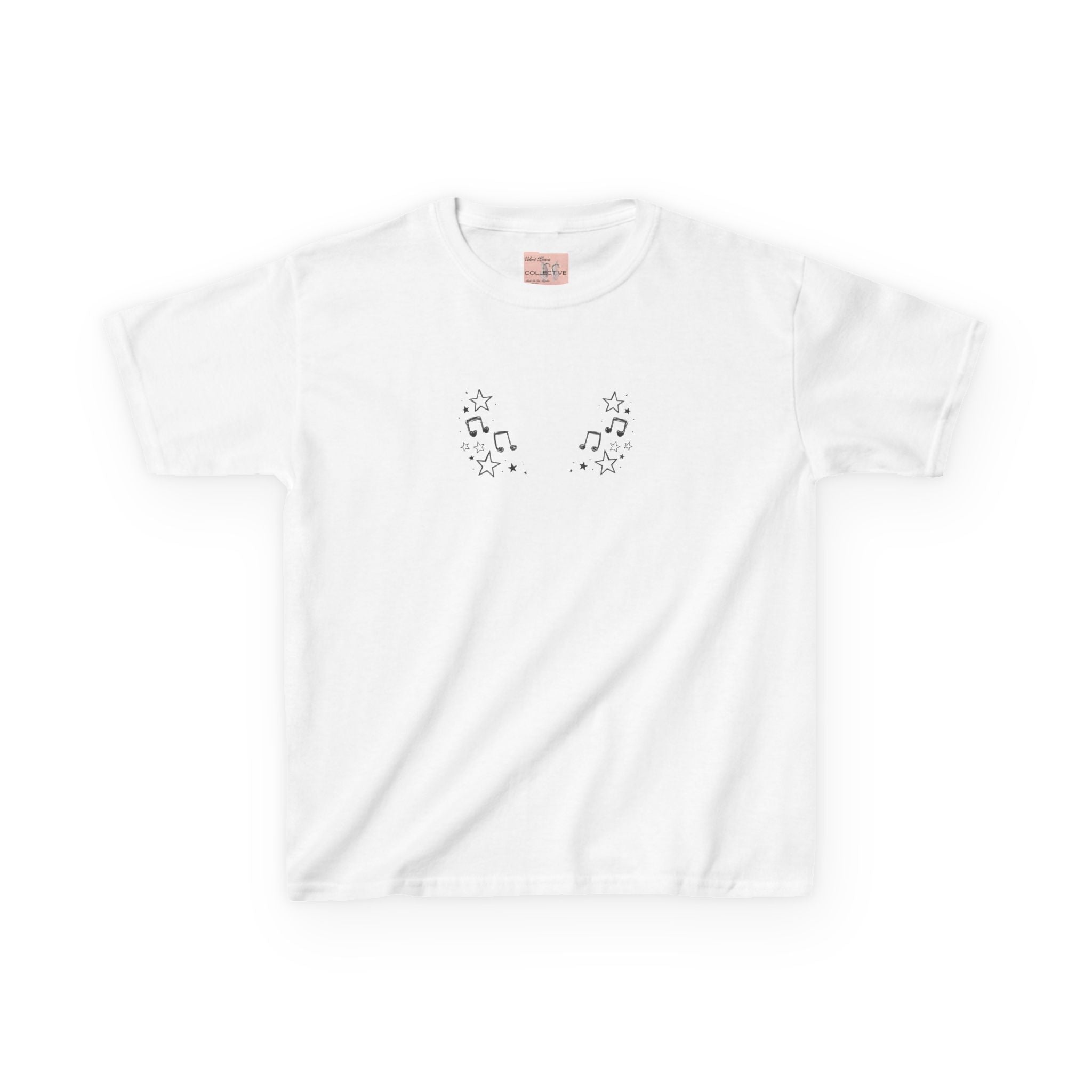 note wings baby tee