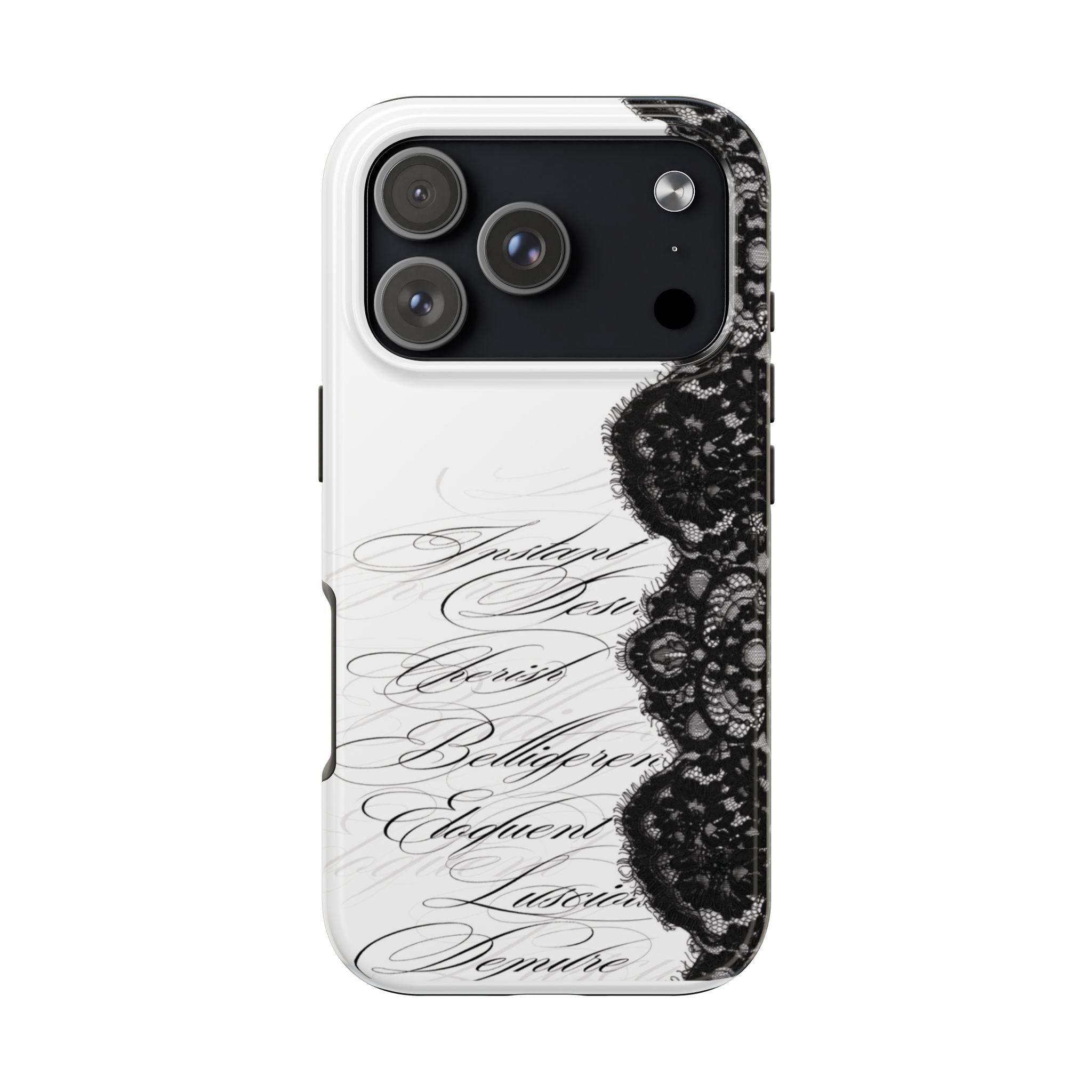 lace up phone case