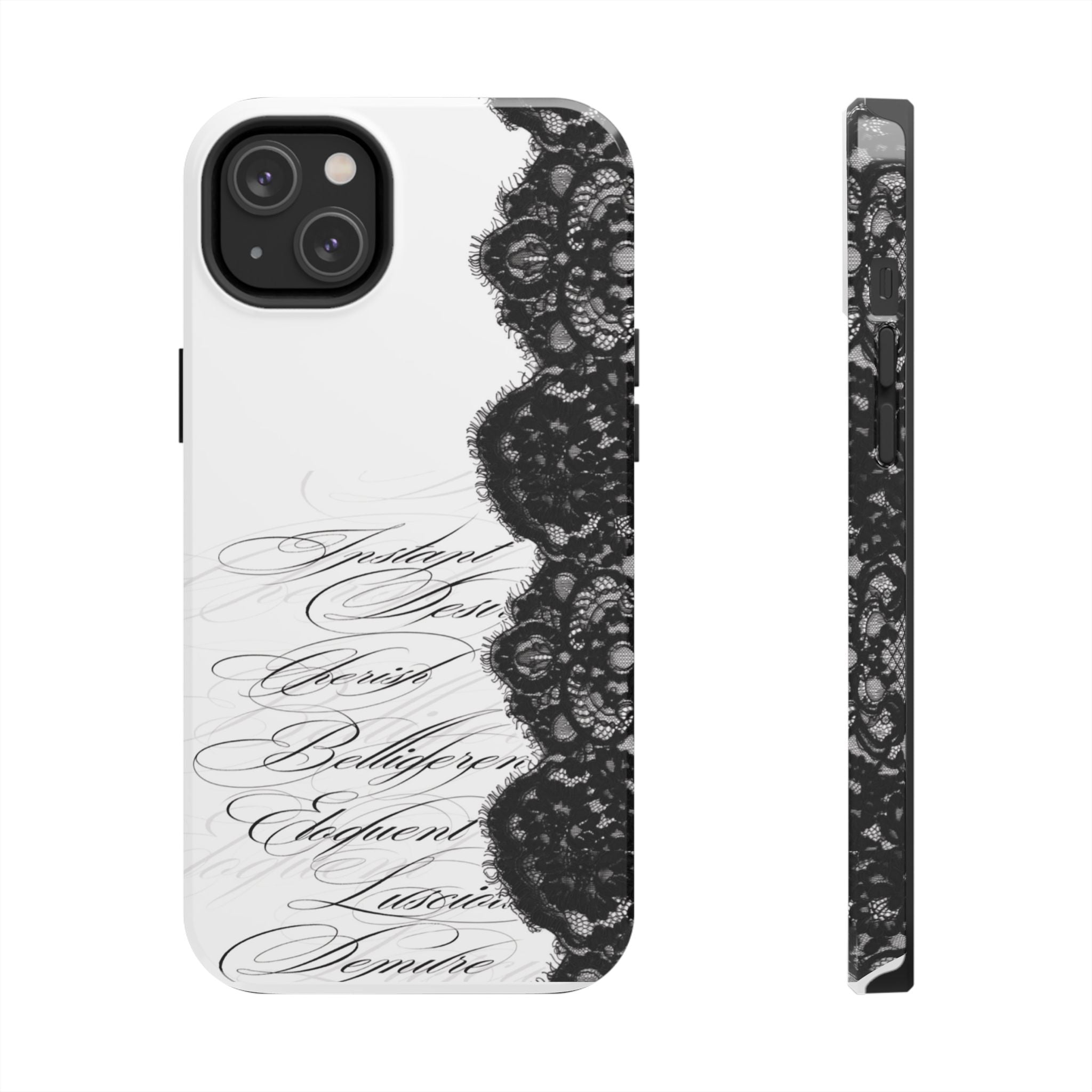 lace up phone case