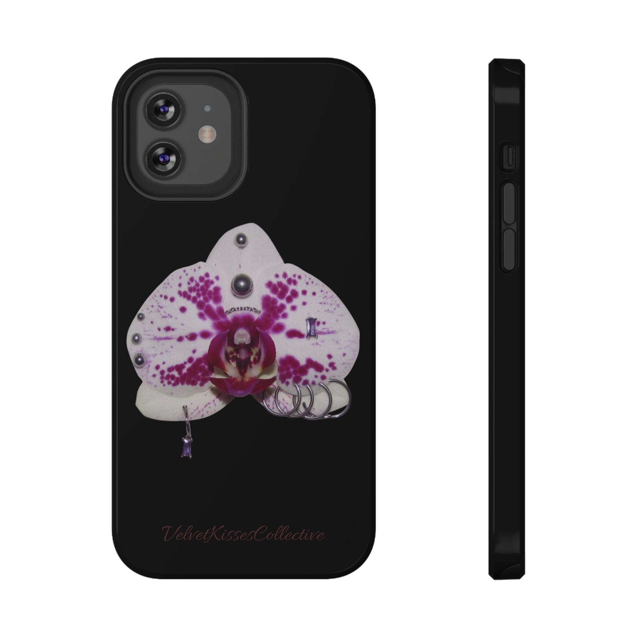 orchid magsafe phone case