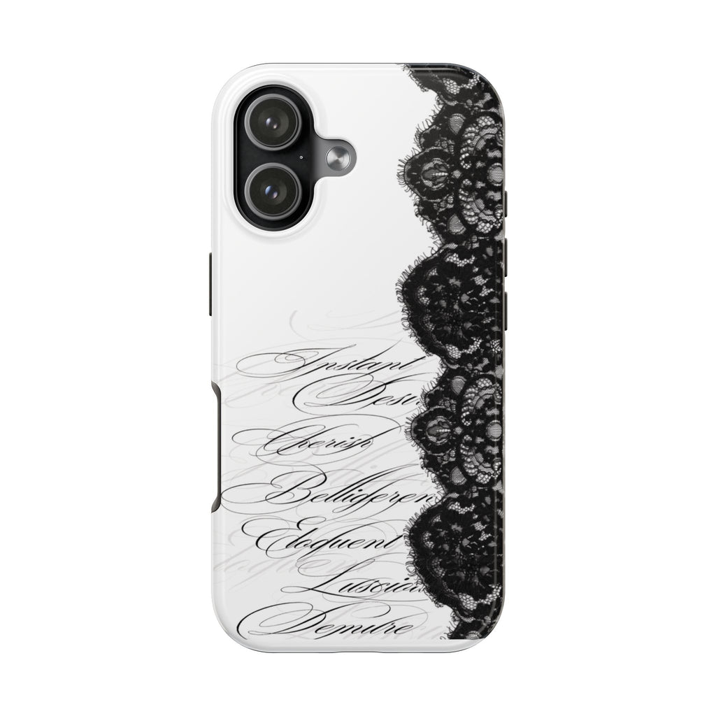 lace up phone case