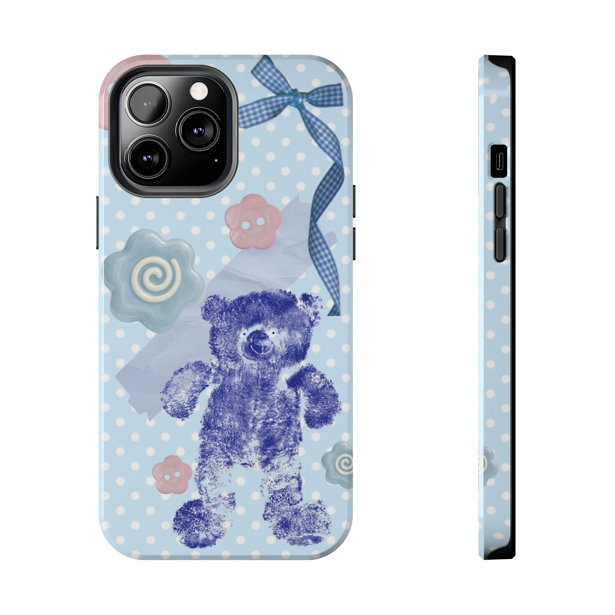 blue bear phone case