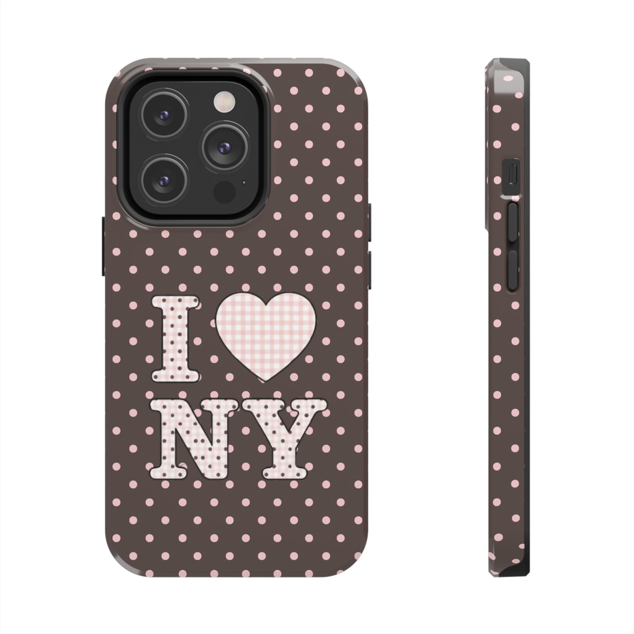 polkadot ny phone case