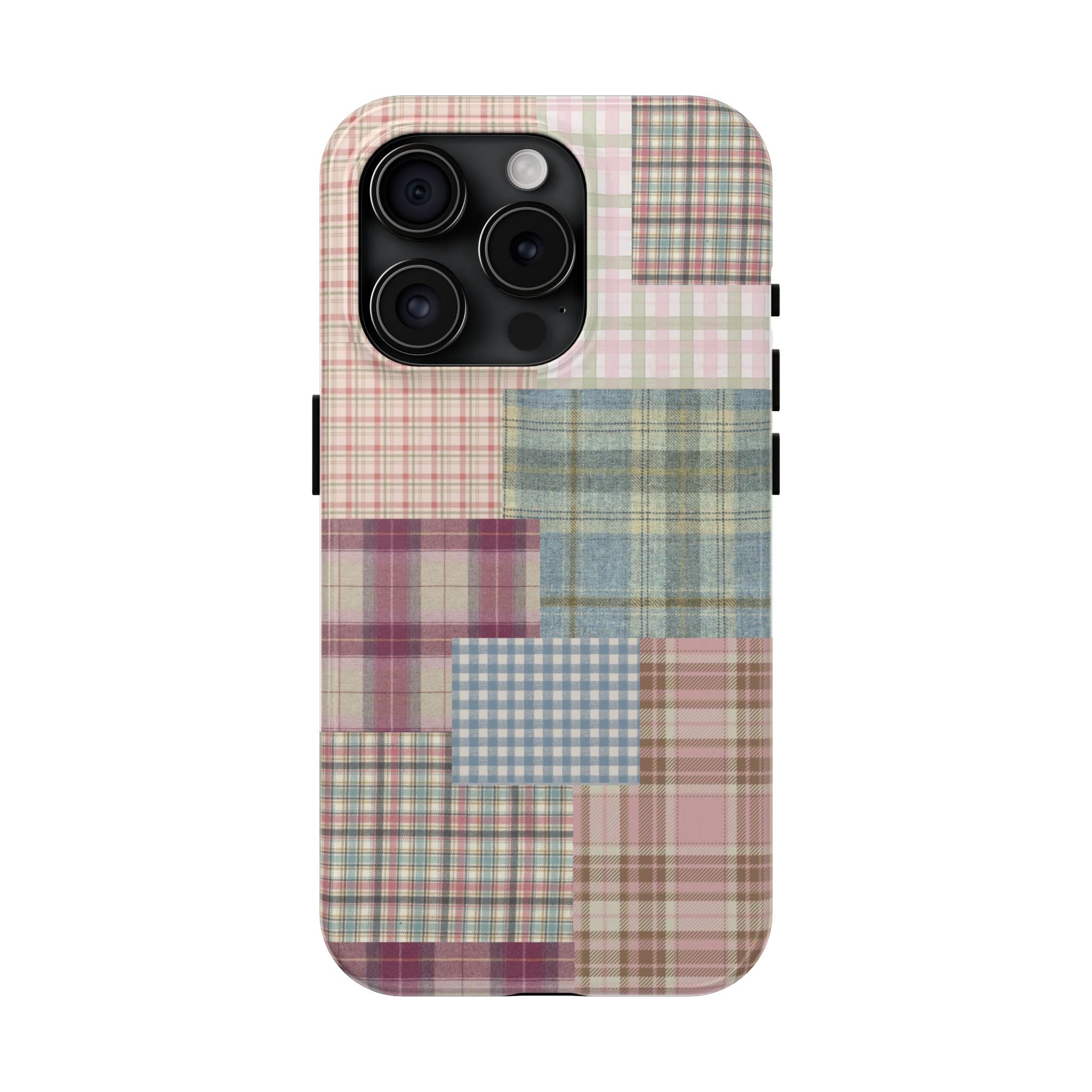 plaid gal phone case
